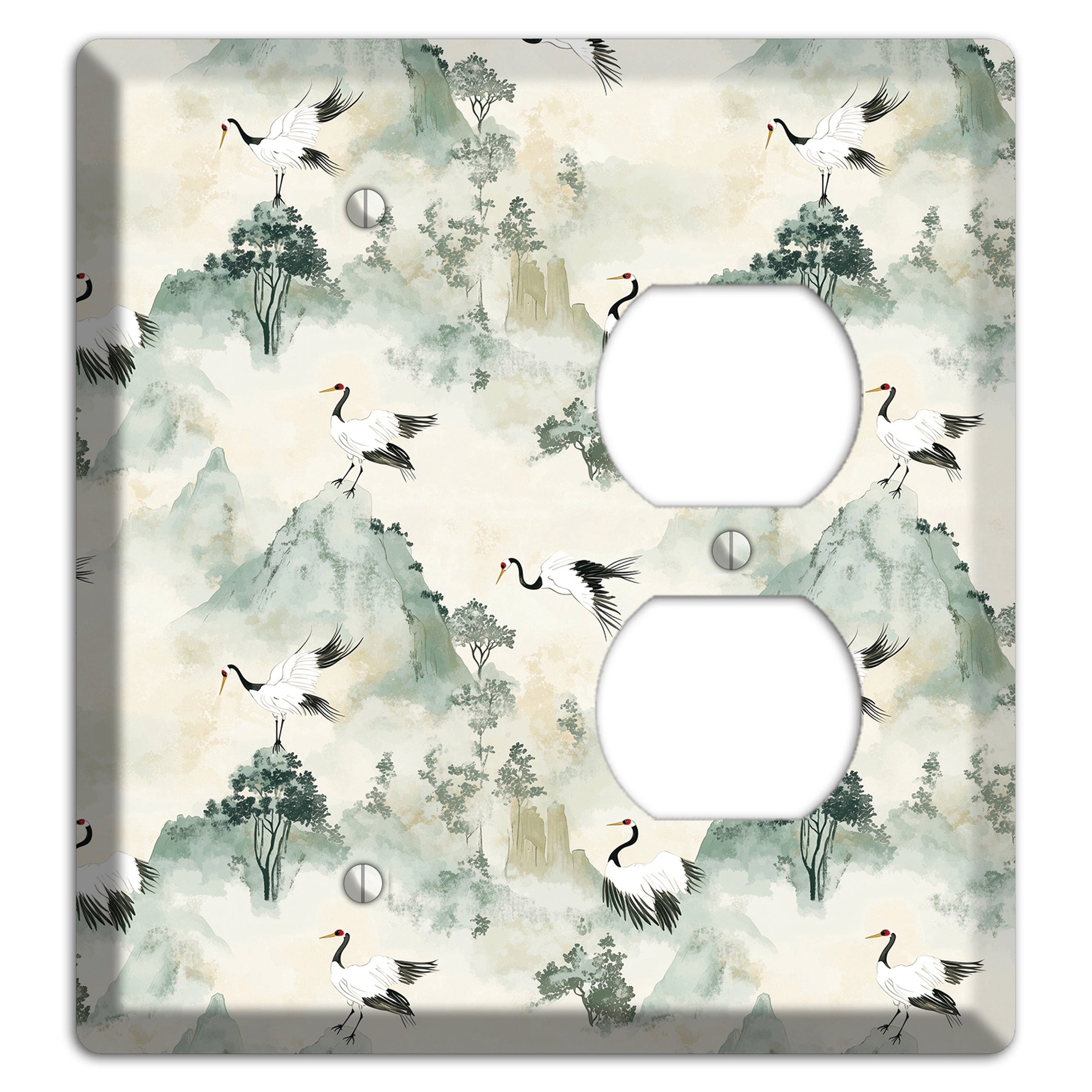 Jade Mountain Passage Blank / Duplex Wallplate