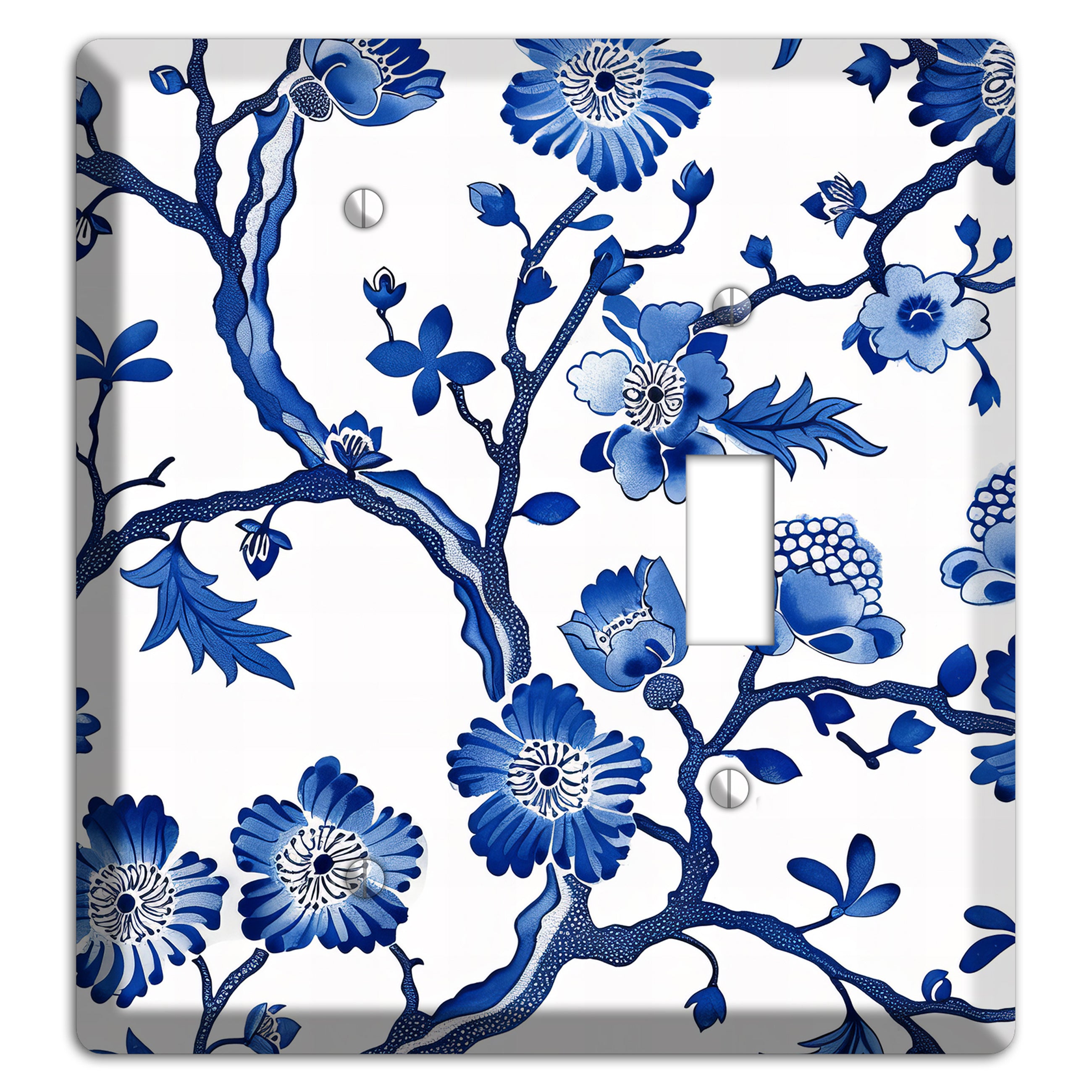 Porcelain Garden Reverie Blank / Toggle Wallplate
