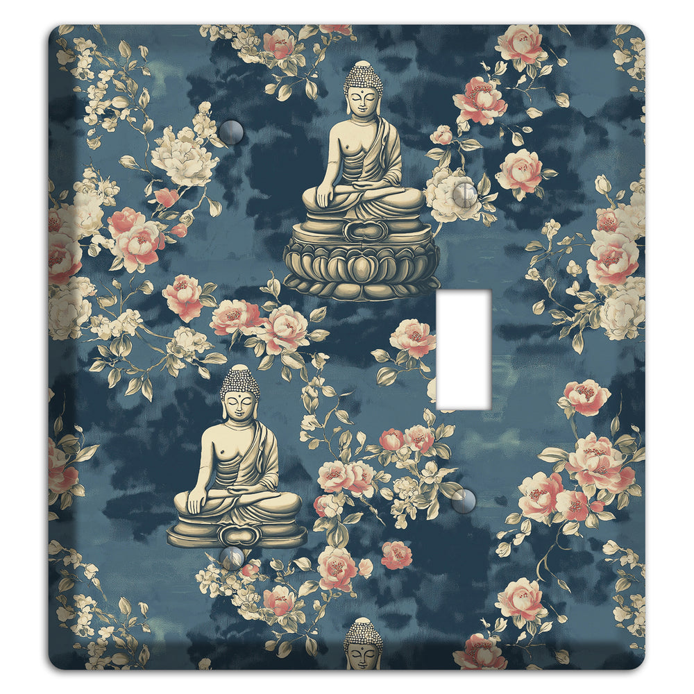 Lotus & Bloom Blank / Toggle Wallplate