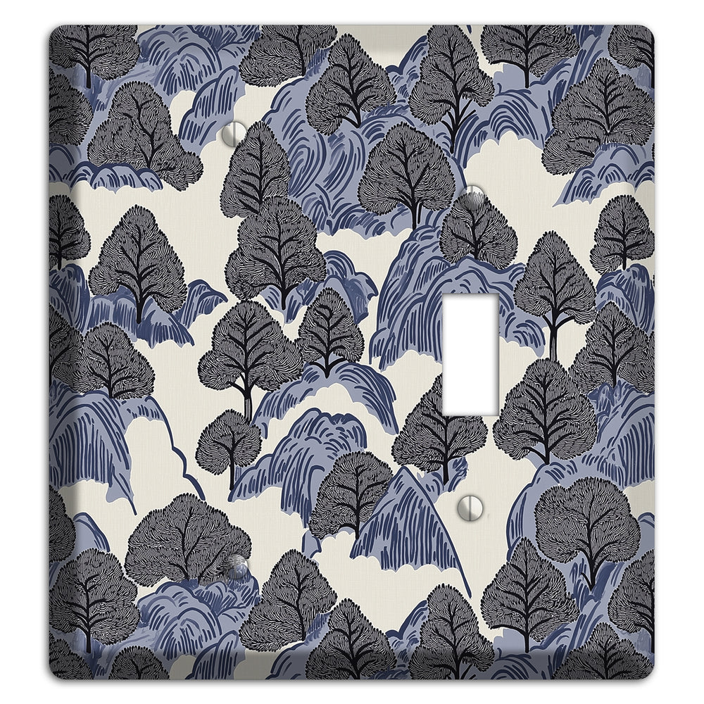 Thousand Pines Blank / Toggle Wallplate