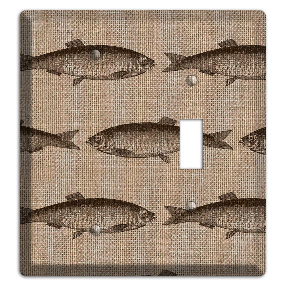 Shoal Sketch Blank / Toggle Wallplate