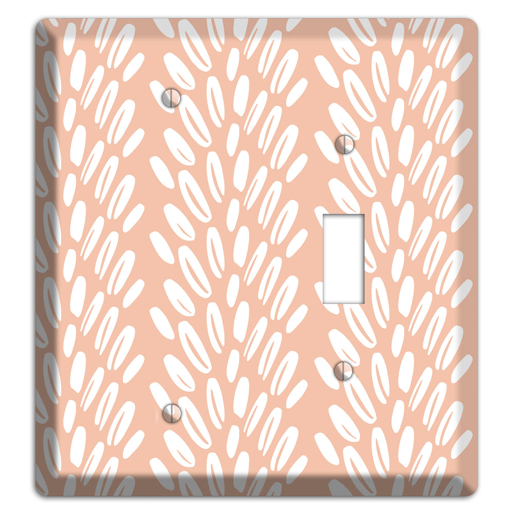 Harvest Plume Rise Blank / Toggle Wallplate