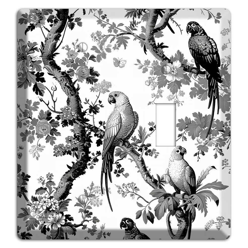 Parlor of Parrots Blank / Toggle Wallplate