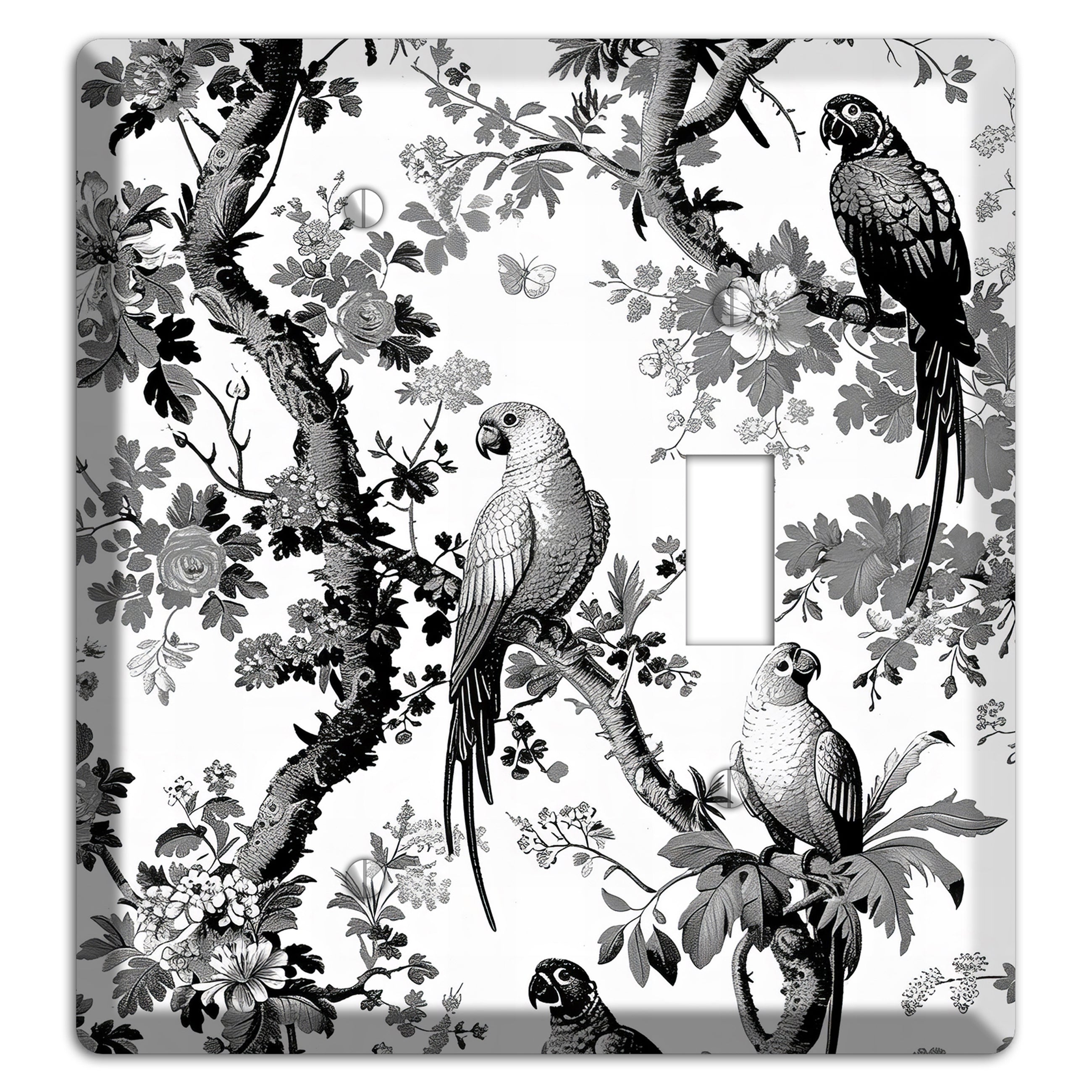 Parlor of Parrots Blank / Toggle Wallplate