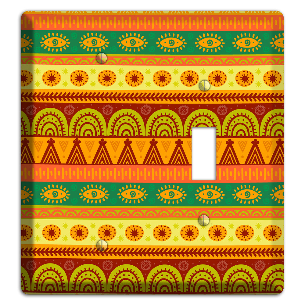 Ethnic Harmony Blank / Toggle Wallplate