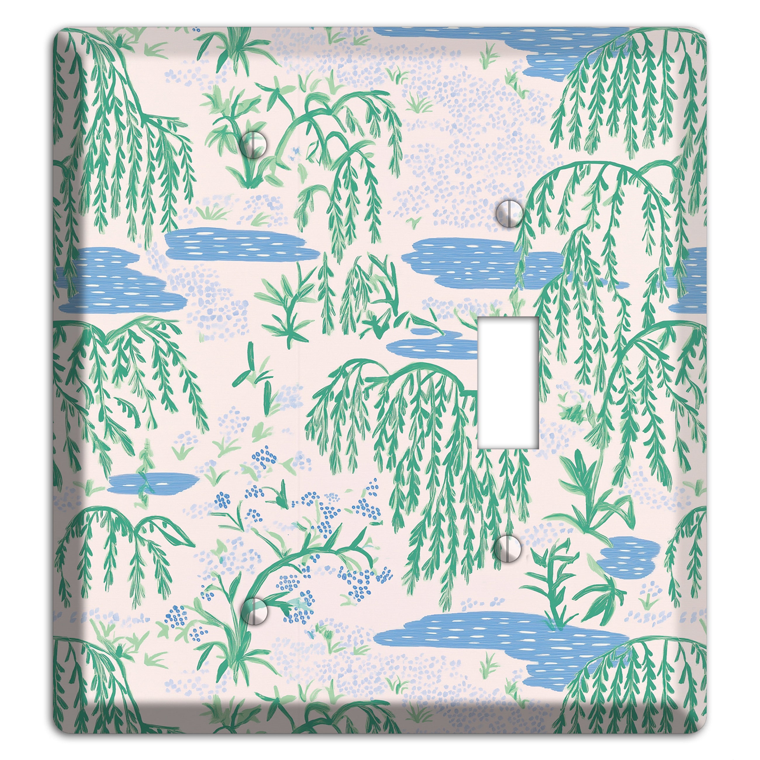 Willow & Still Water Blank / Toggle Wallplate