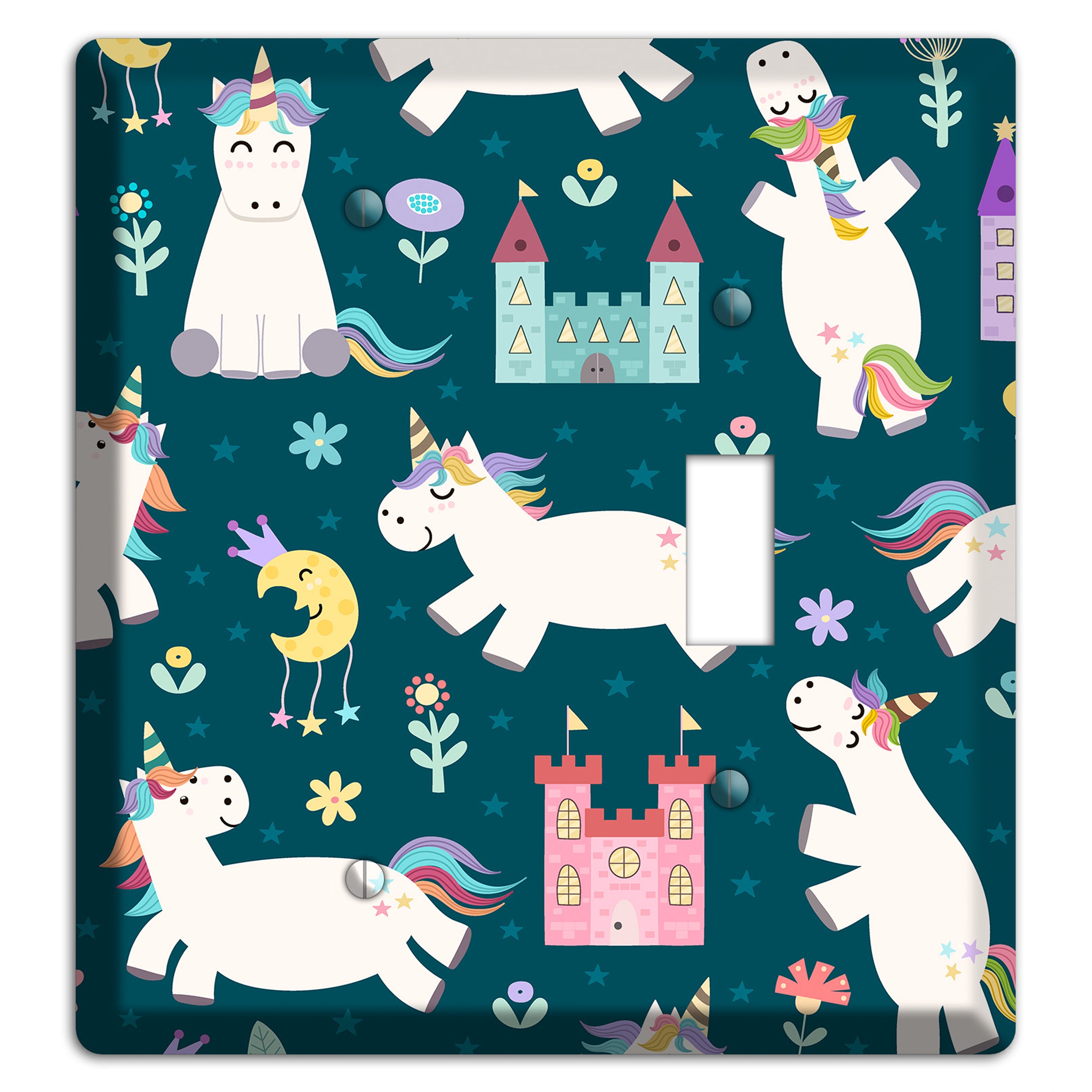 Unicorn Kingdom Blank / Toggle Wallplate