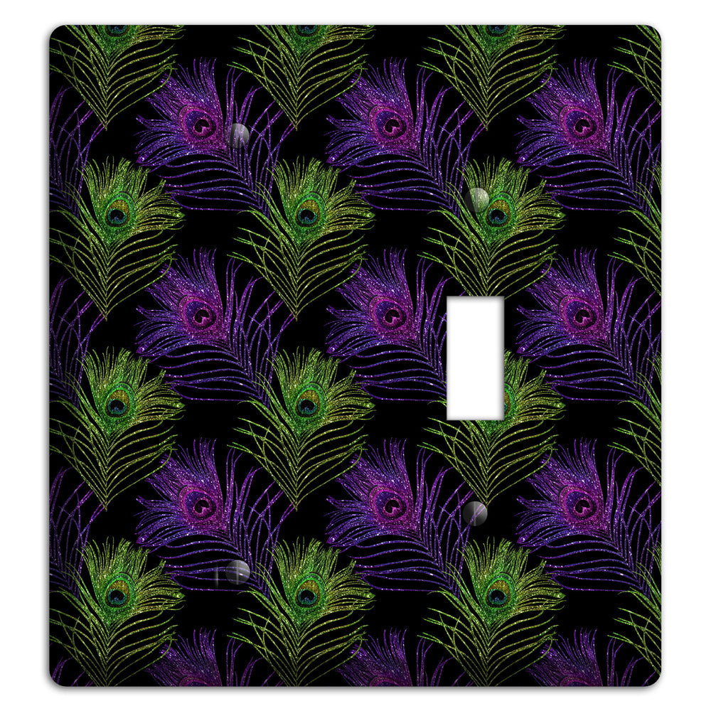 Feathers of the F√™te Blank / Toggle Wallplate