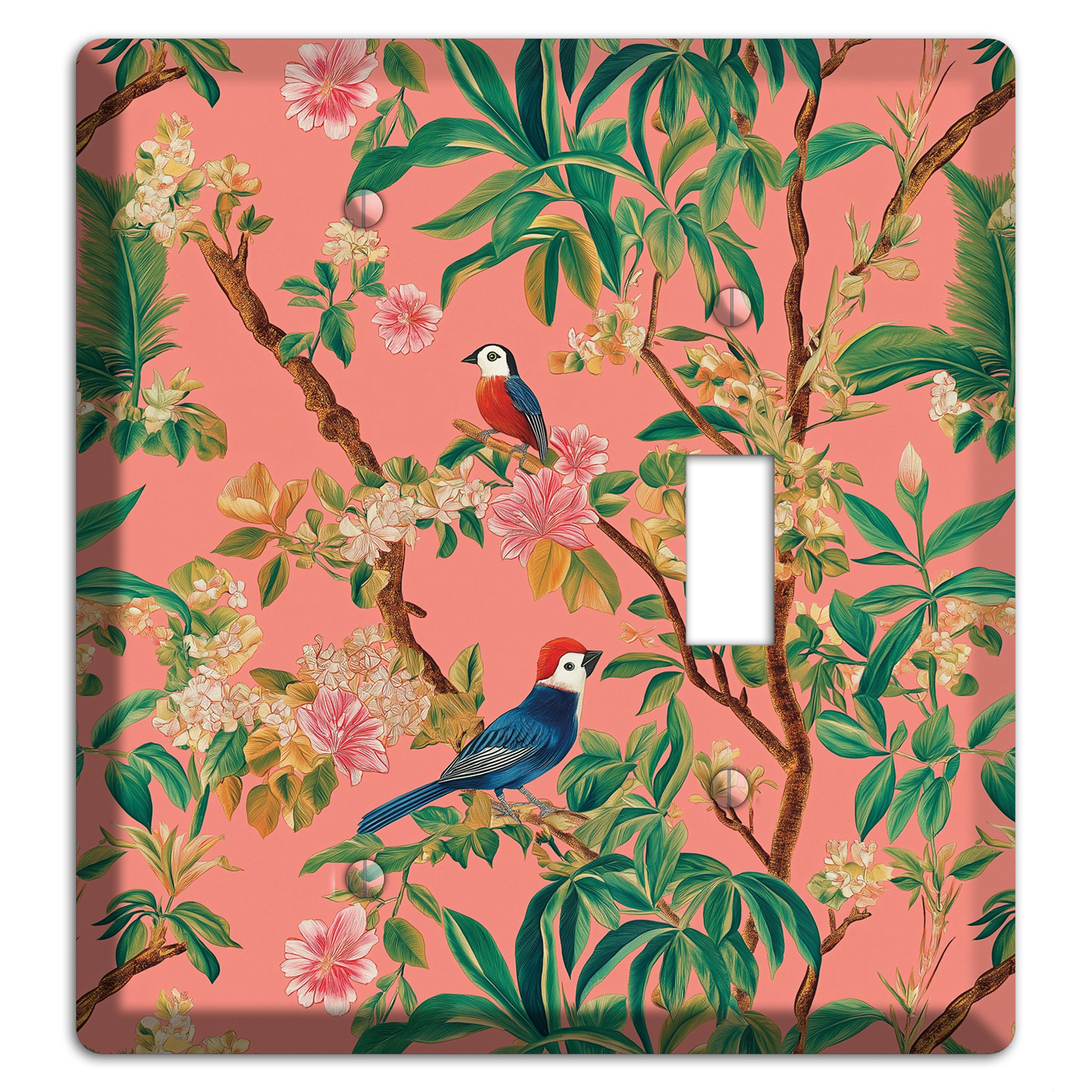 Coral Garden Reverie Blank / Toggle Wallplate