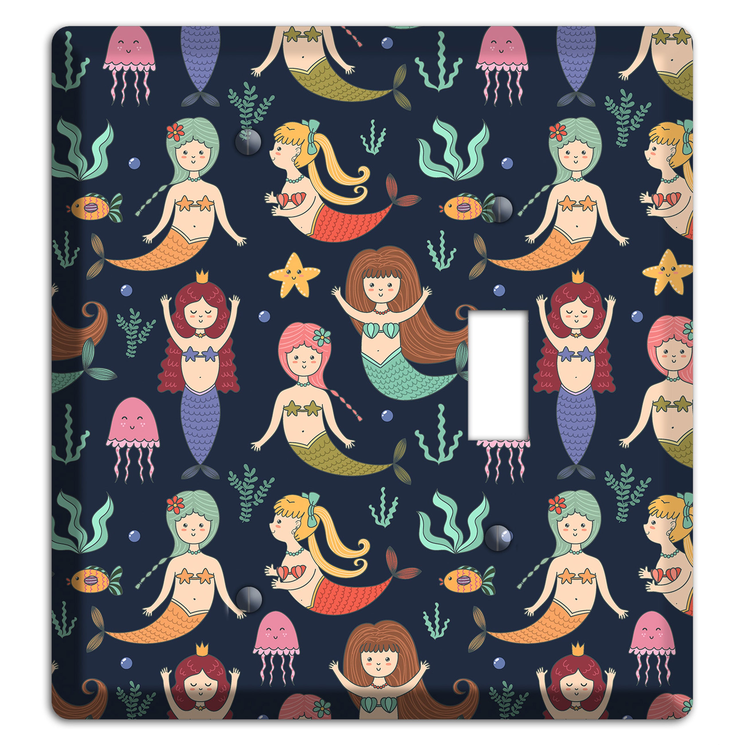 Mermaid Lagoon Party Blank / Toggle Wallplate