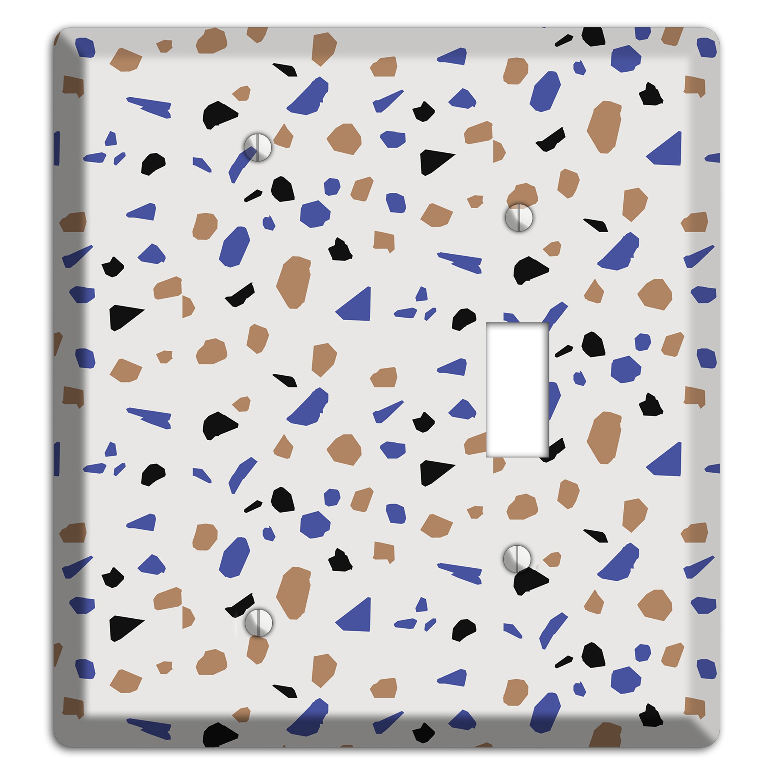 Retro Pop Terrazzo Blank / Toggle Wallplate