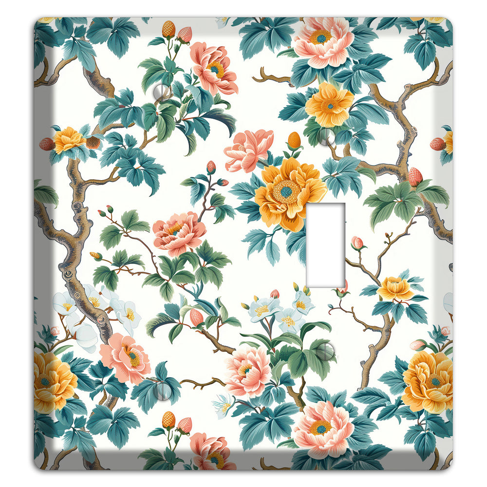 Blossom & Bough Blank / Toggle Wallplate