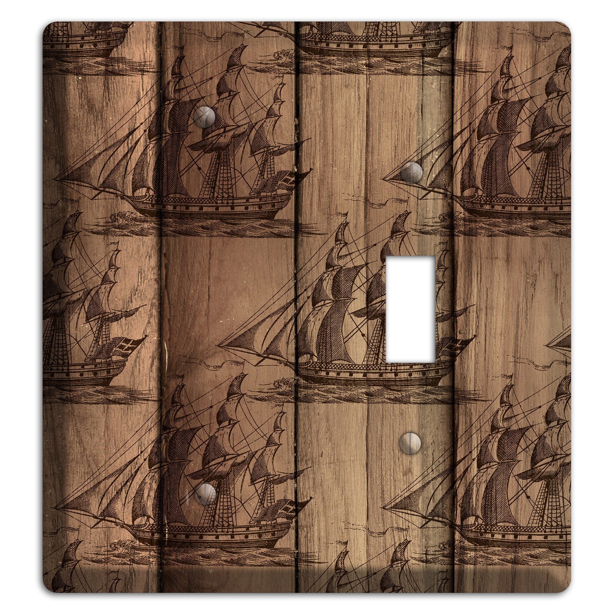Tall Ships & Timber Blank / Toggle Wallplate