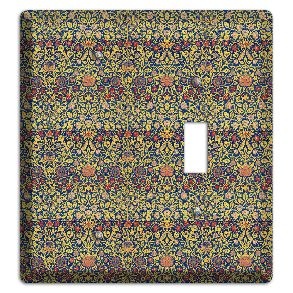 Orchard Garden Stripe Blank / Toggle Wallplate