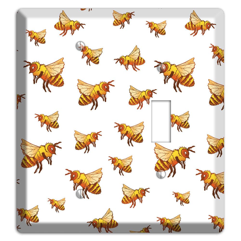 Golden Swarm Dance Blank / Toggle Wallplate