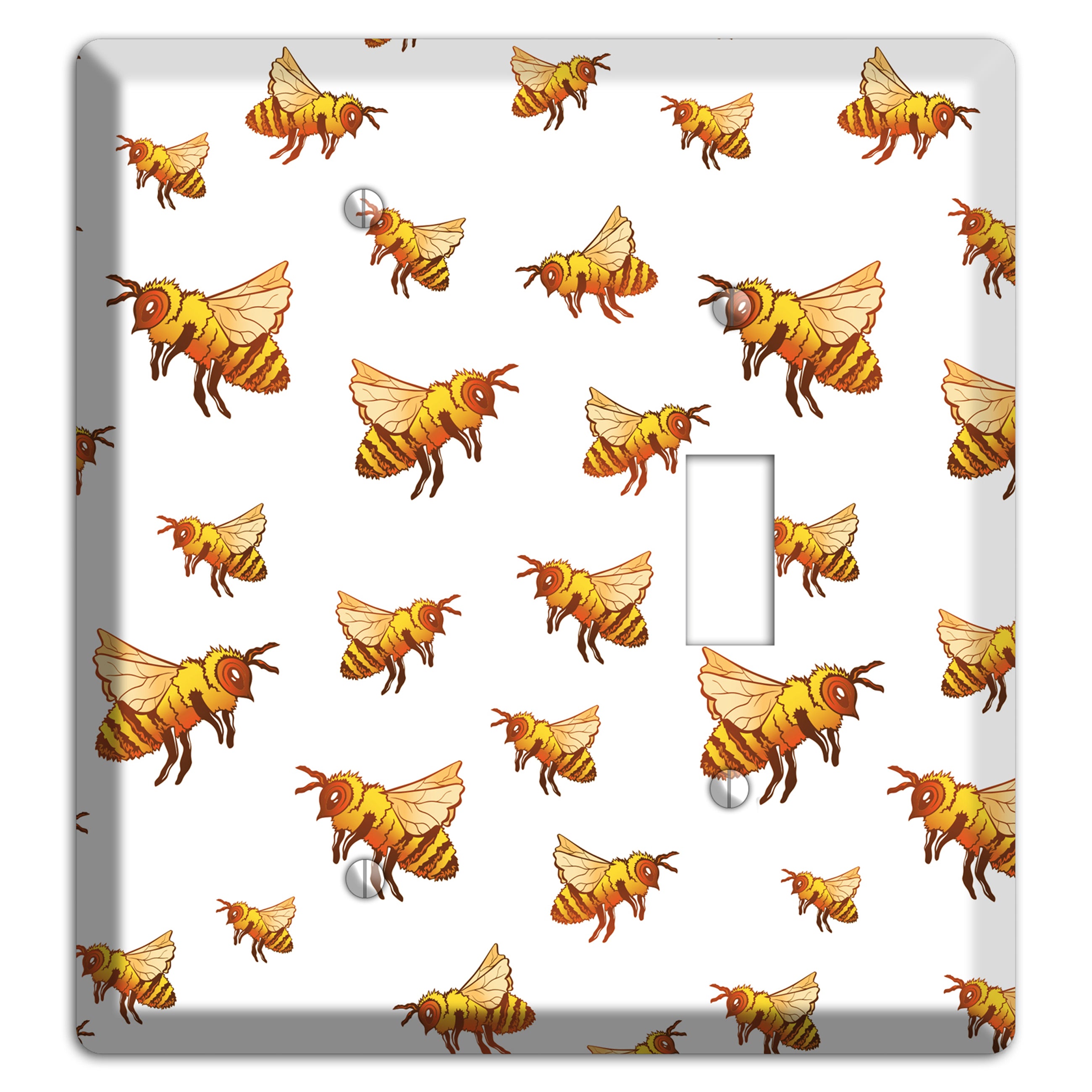 Golden Swarm Dance Blank / Toggle Wallplate
