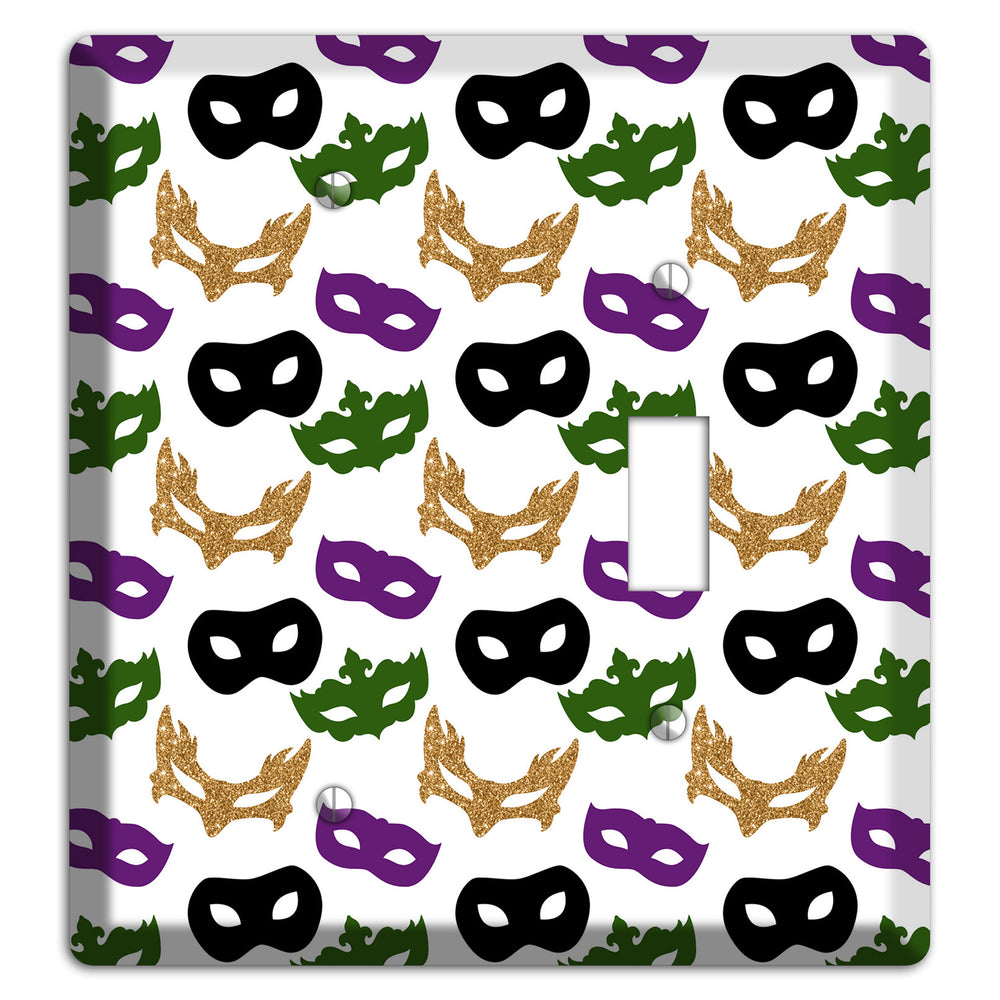 Masquerade Mosaic Blank / Toggle Wallplate