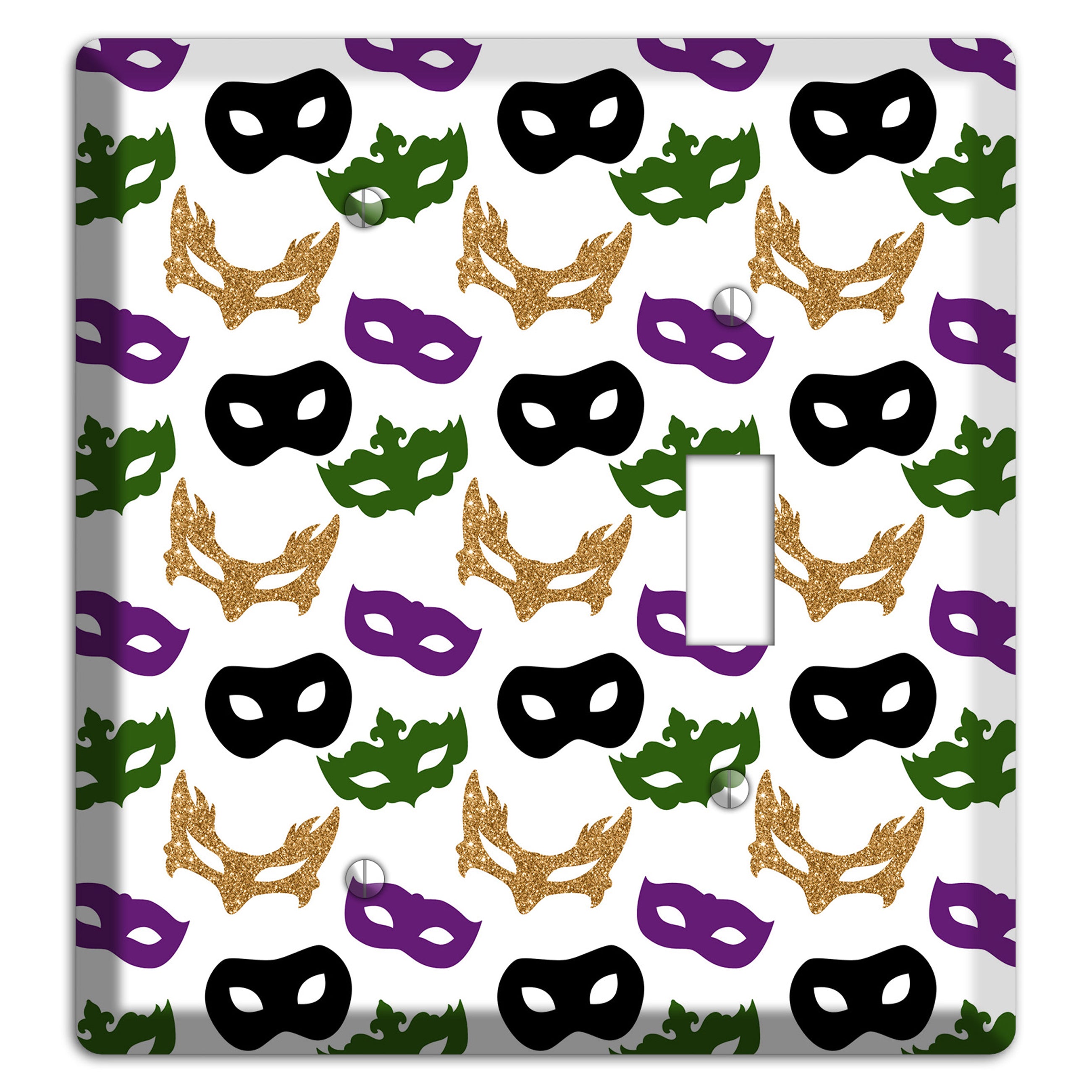 Masquerade Mosaic Blank / Toggle Wallplate