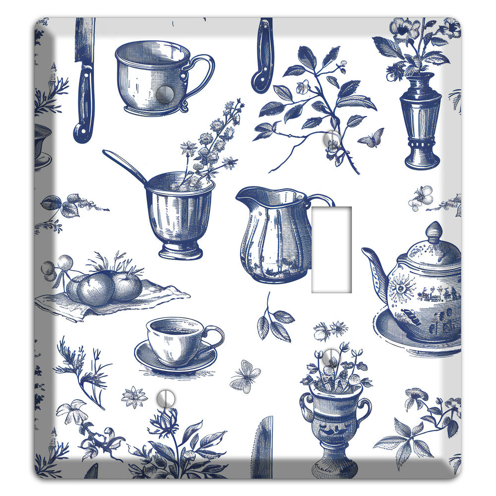 Pantry & Petals Blank / Toggle Wallplate