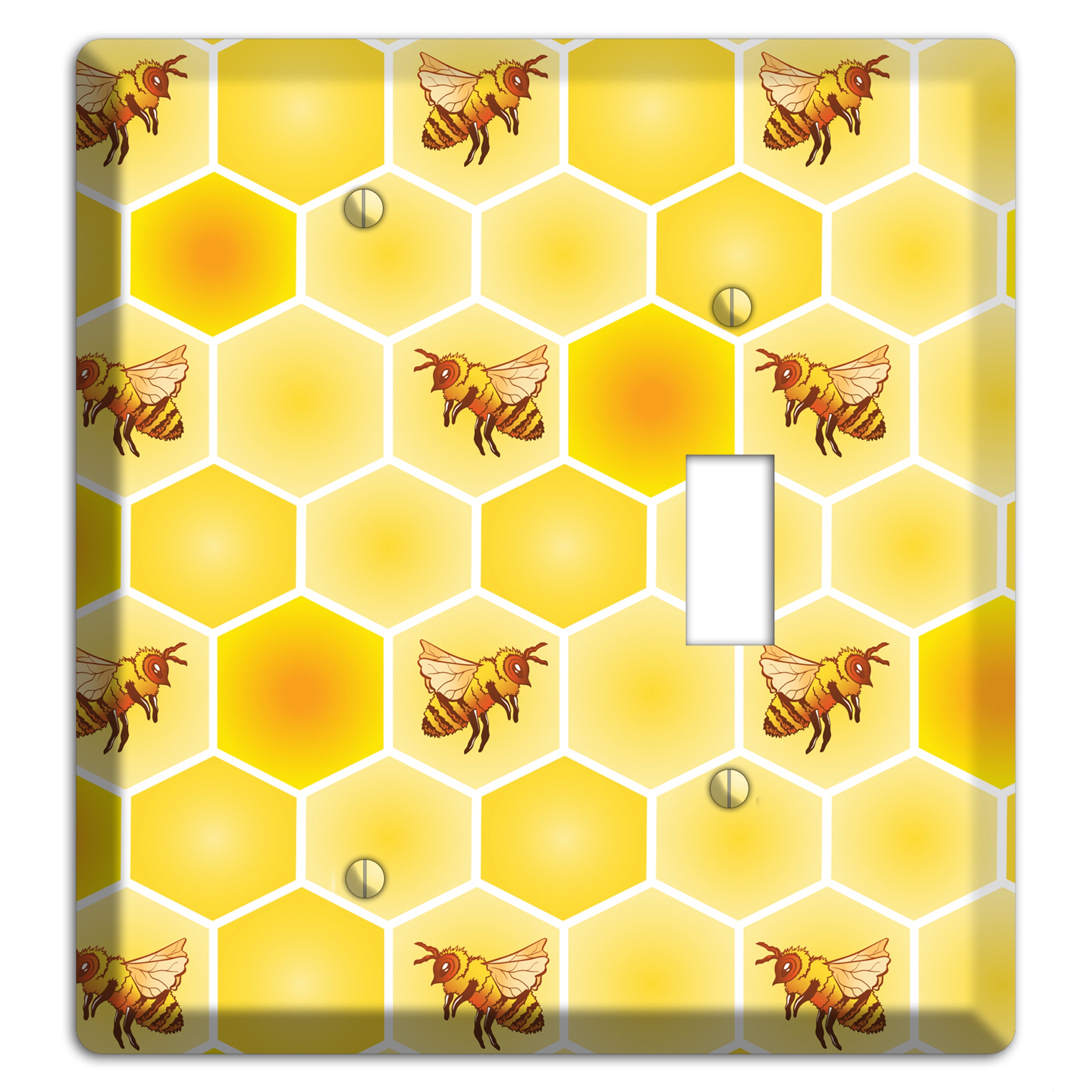 Honeycomb Colony Blank / Toggle Wallplate