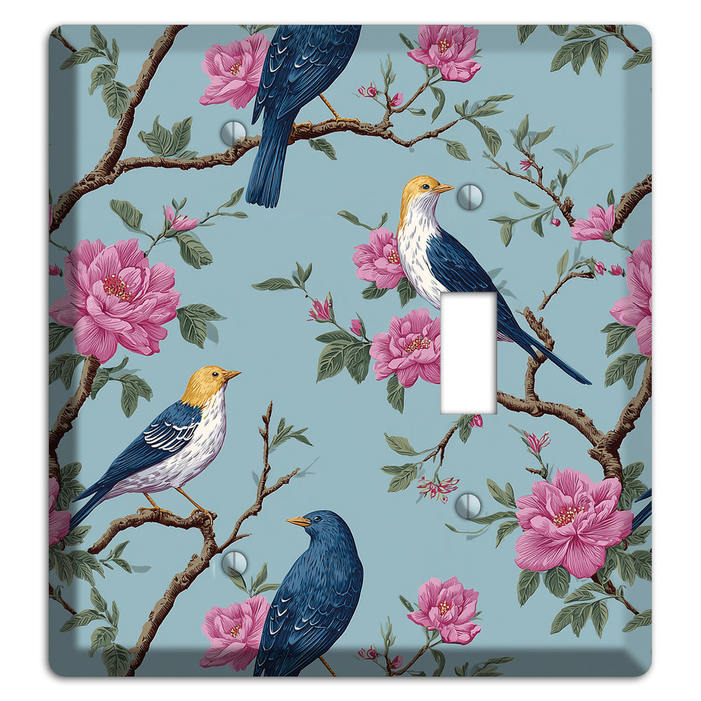 Blossom & Wing Blank / Toggle Wallplate