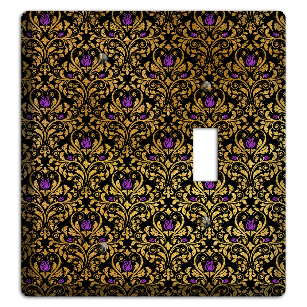 Gilded Masquerade Blank / Toggle Wallplate