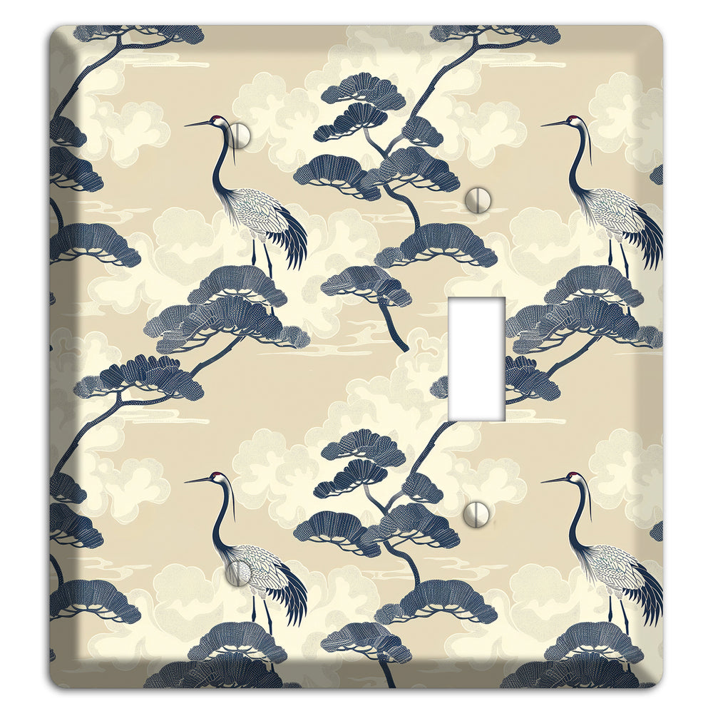 Indigo Pine Serenity Blank / Toggle Wallplate