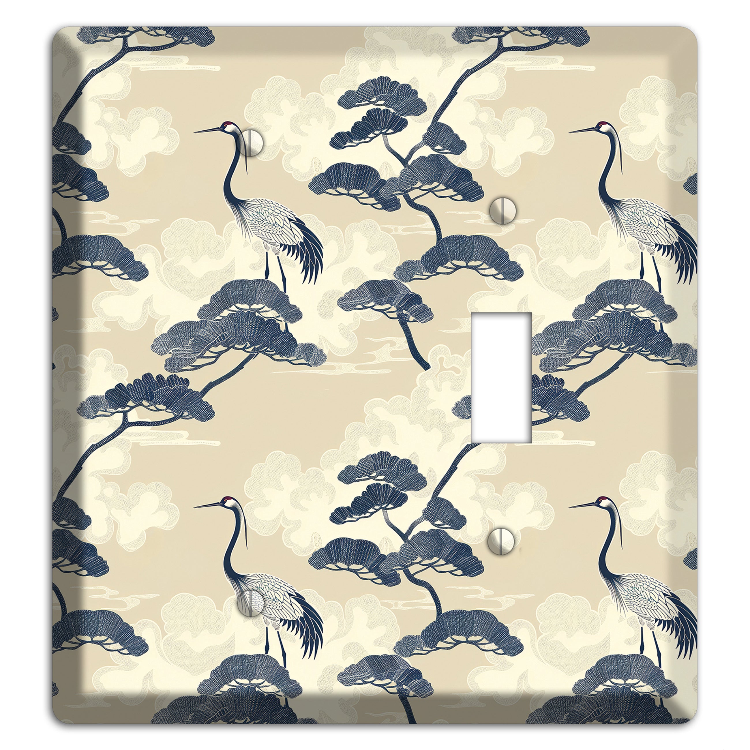 Indigo Pine Serenity Blank / Toggle Wallplate
