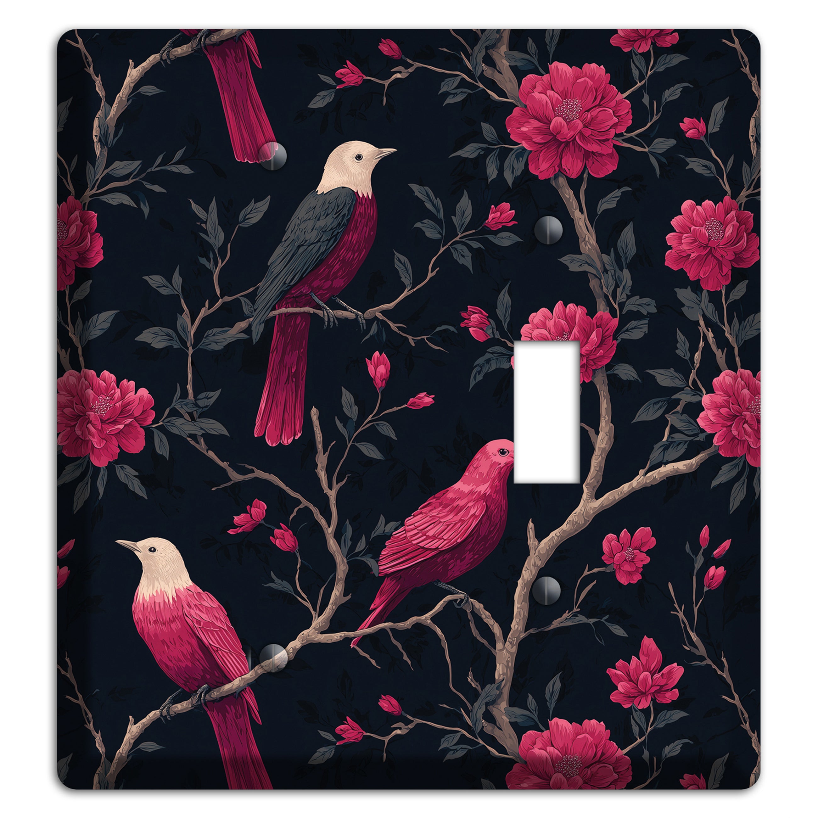 Crimson Perch Blank / Toggle Wallplate