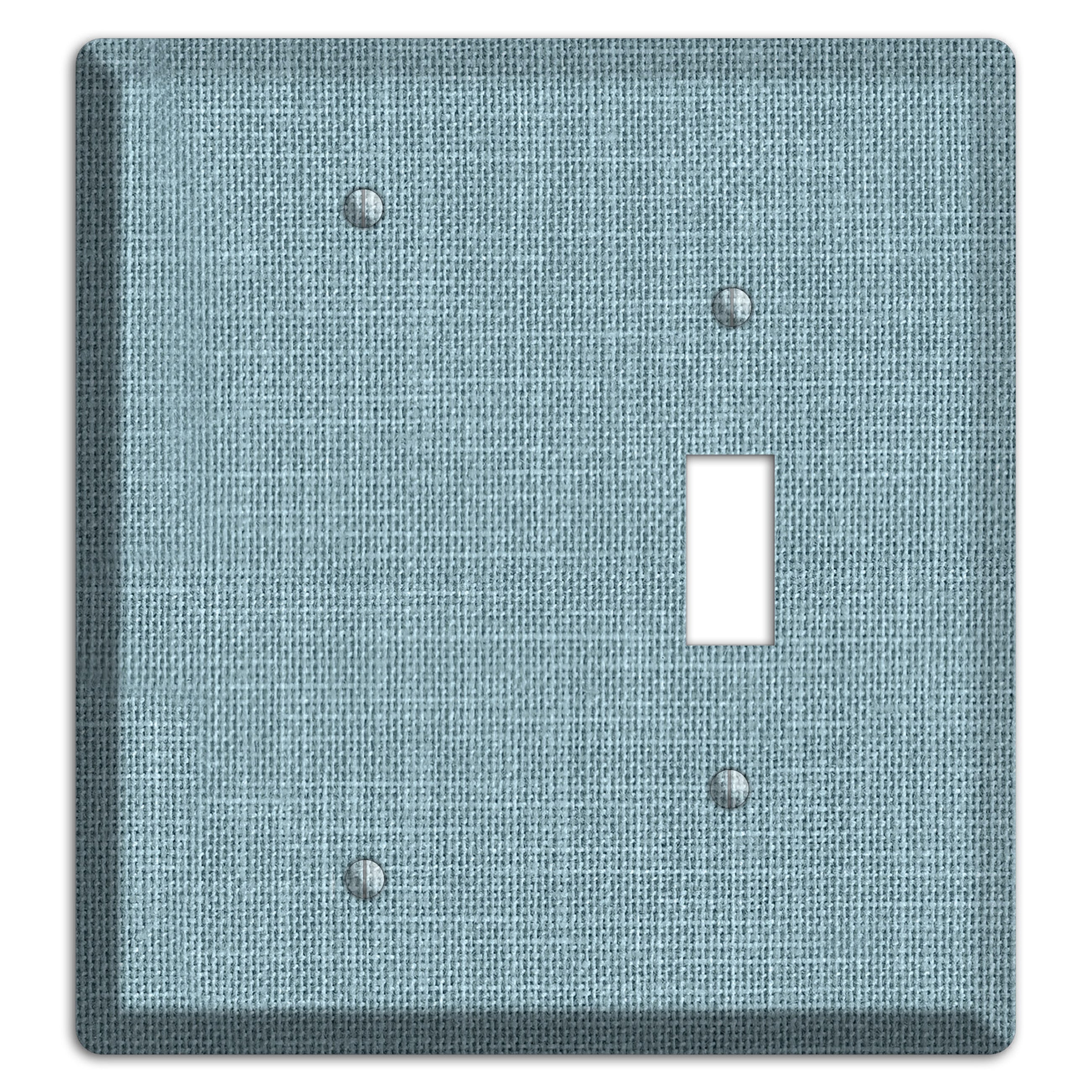 Linen Sky Blank / Toggle Wallplate