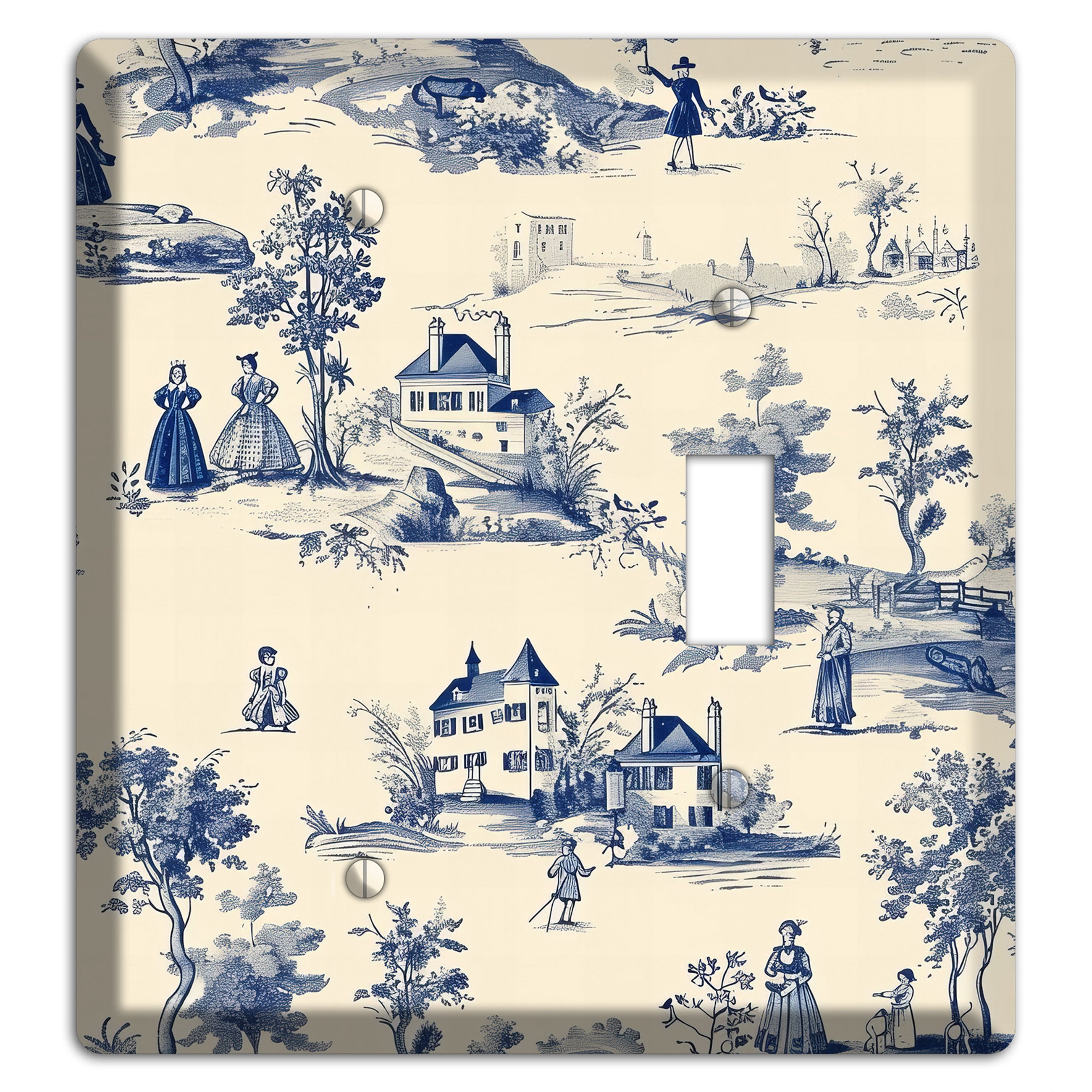 Pastoral Letter Blank / Toggle Wallplate