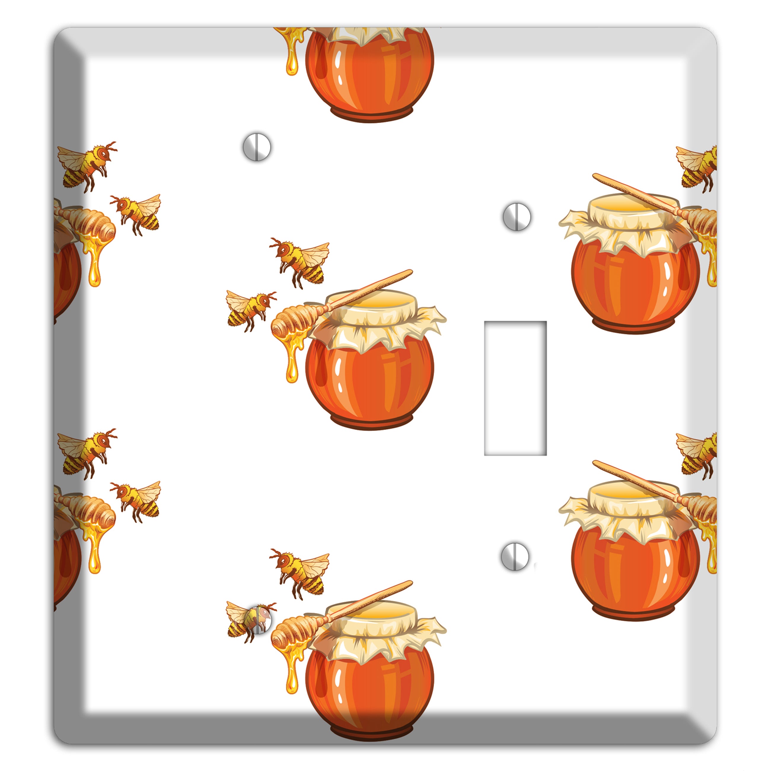 Honey & Hive Blank / Toggle Wallplate