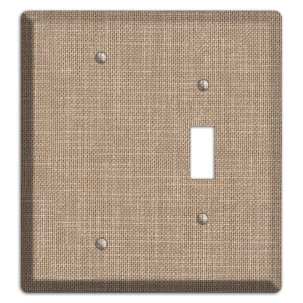 Linen Shore Blank / Toggle Wallplate