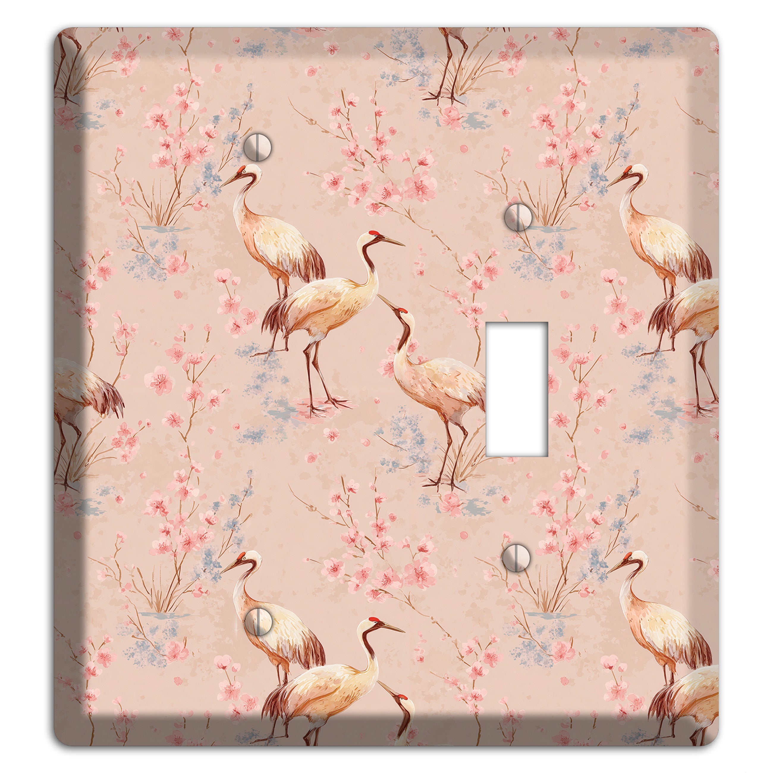 Blush Sakura Passage Blank / Toggle Wallplate