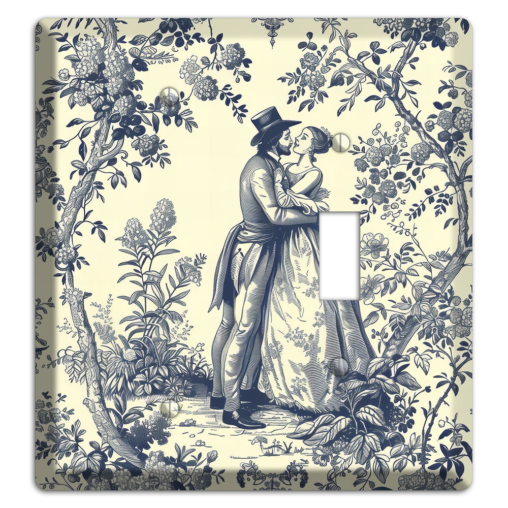 Garden Tryst Blank / Toggle Wallplate