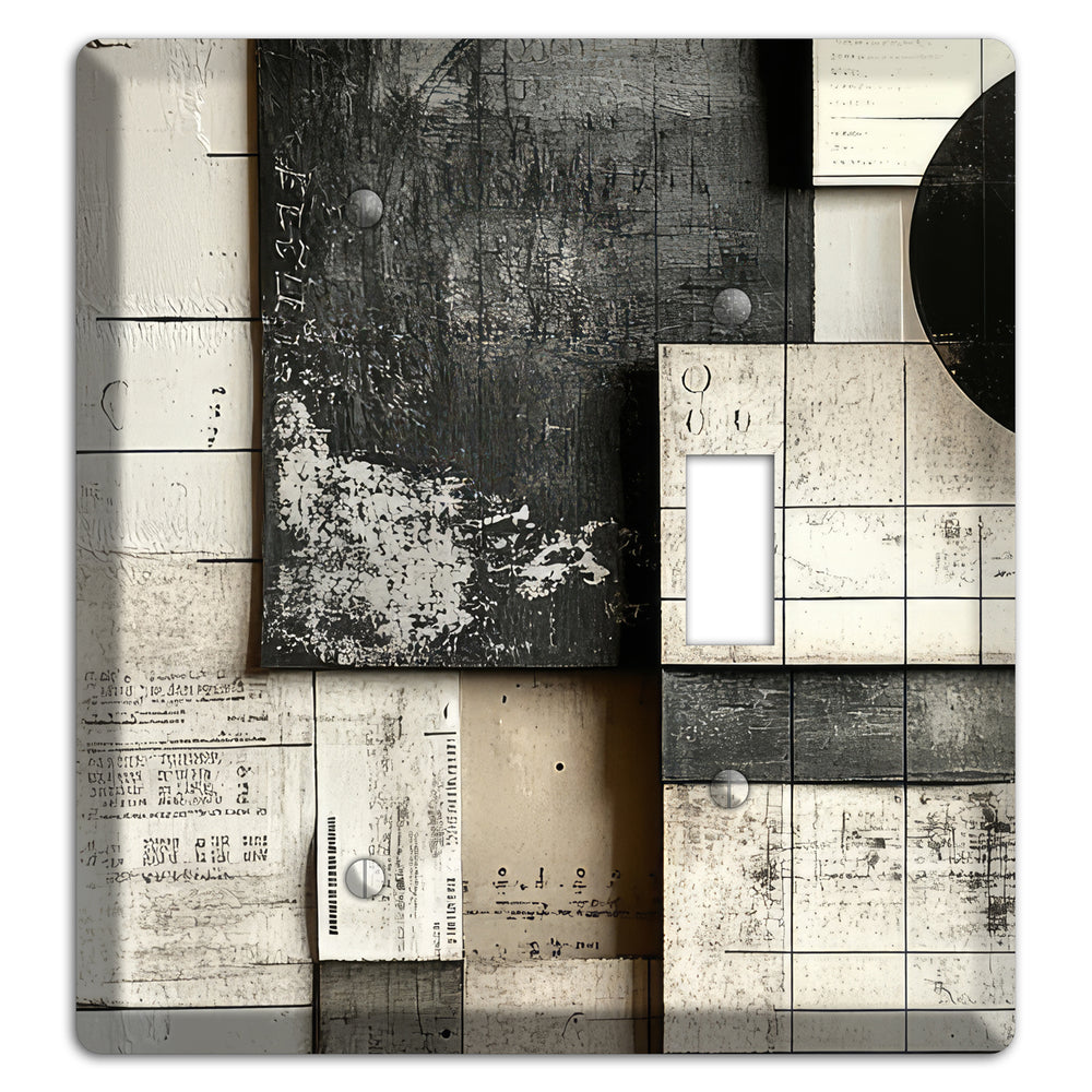 Lunar Grid Archive Blank / Toggle Wallplate