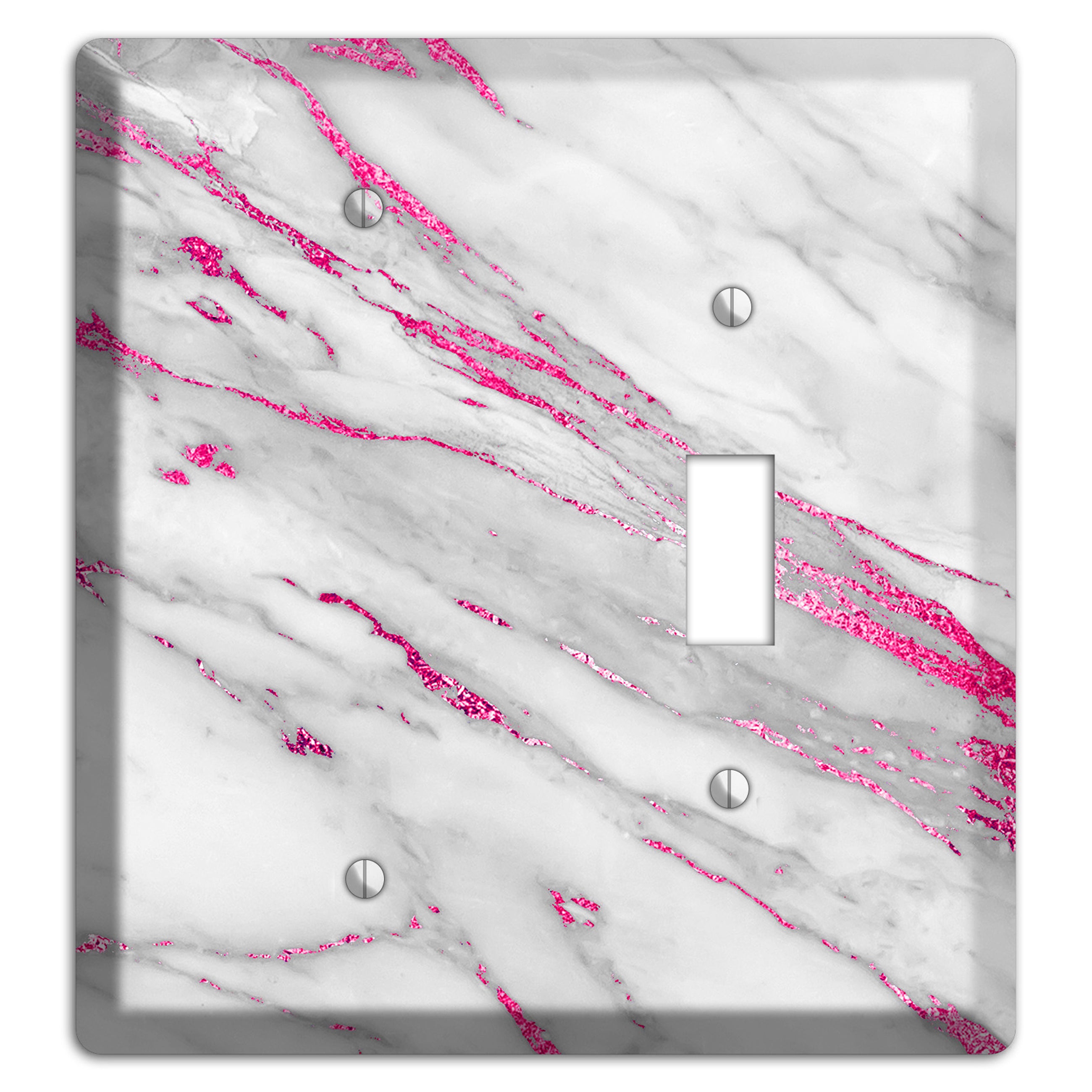 Can Can Marble Blank / Toggle Wallplate