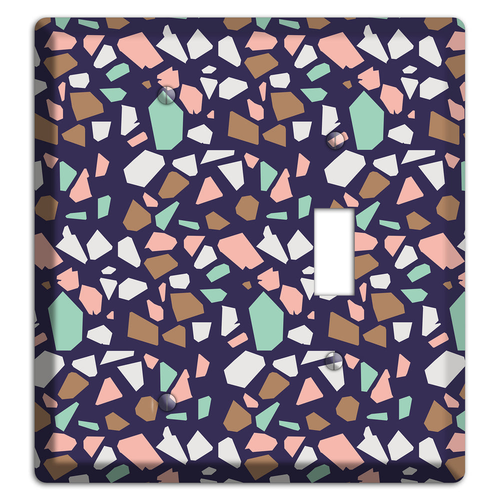 Midnight Mosaic Blank / Toggle Wallplate