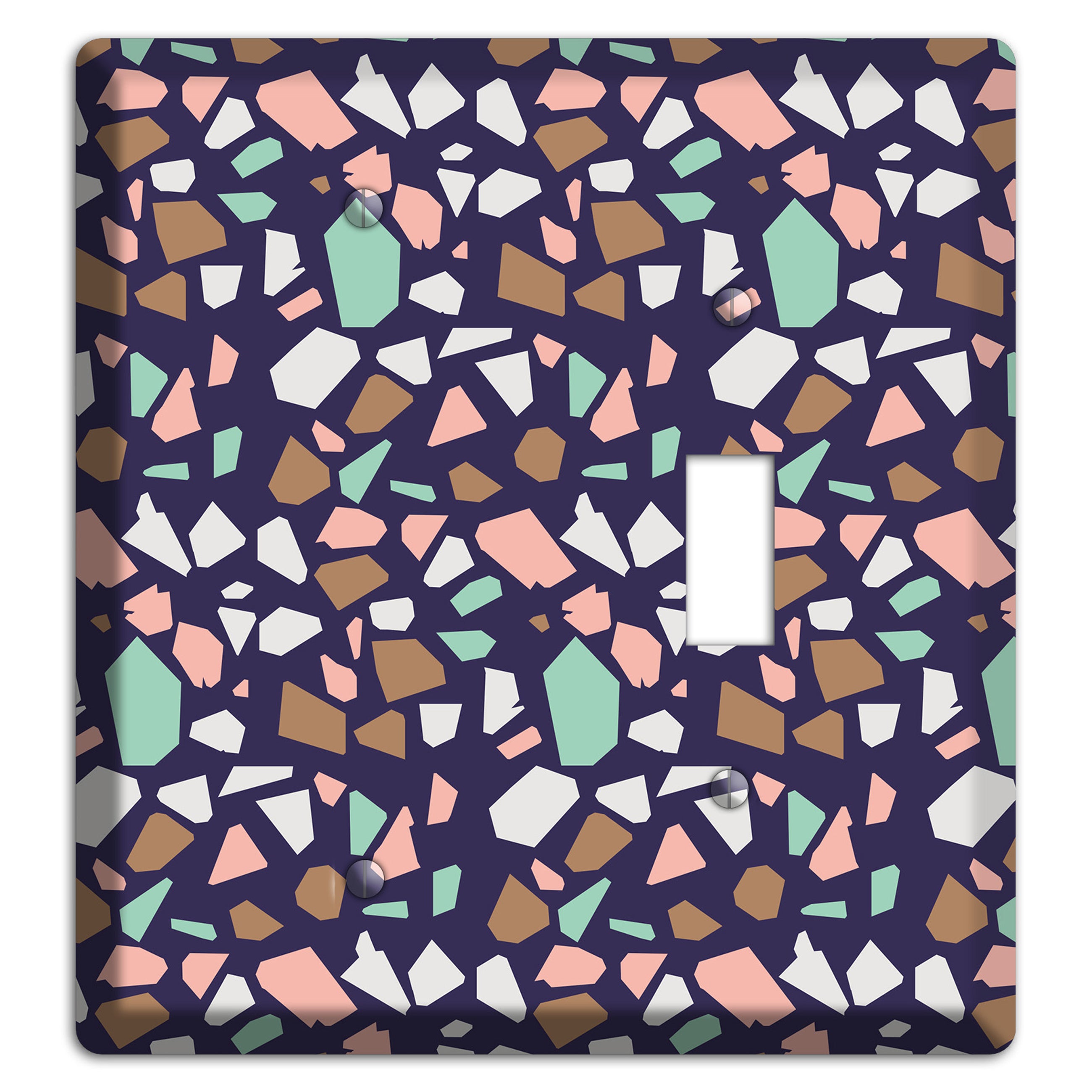 Midnight Mosaic Blank / Toggle Wallplate
