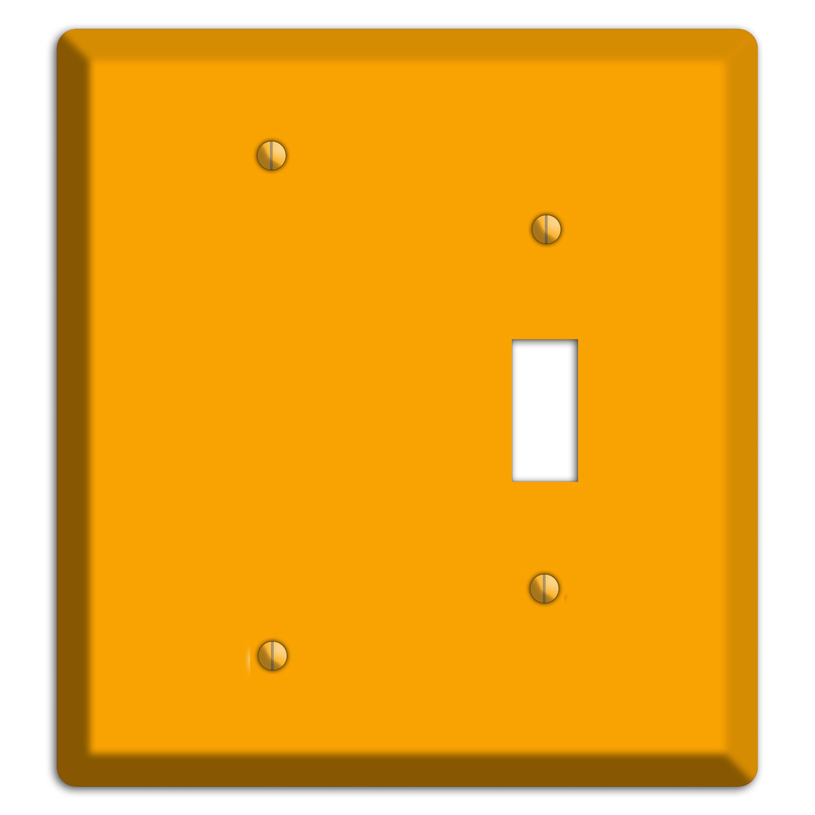 Baxter Mustard Blank / Toggle Wallplate
