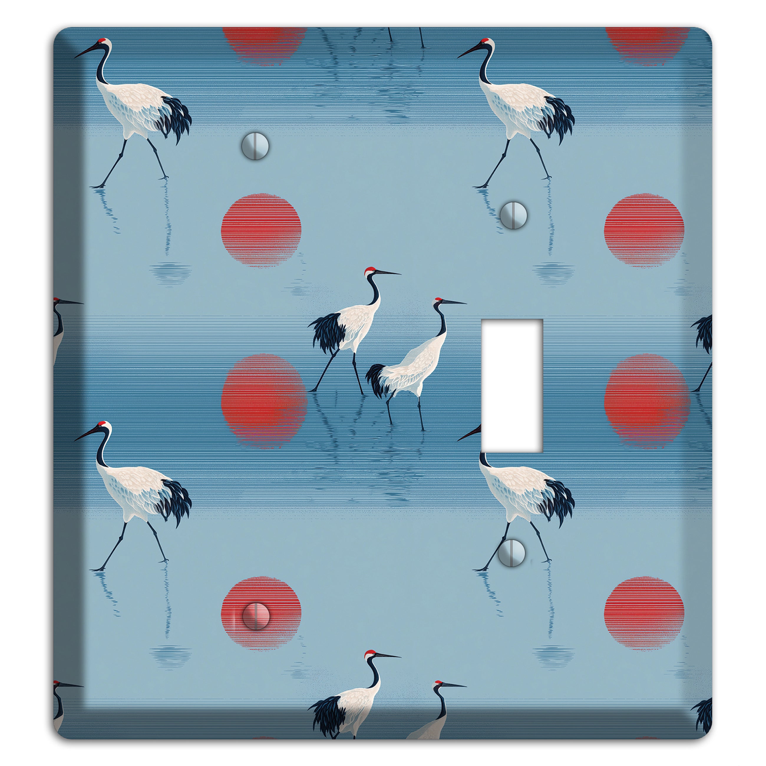 Scarlet Sun Shallows Blank / Toggle Wallplate