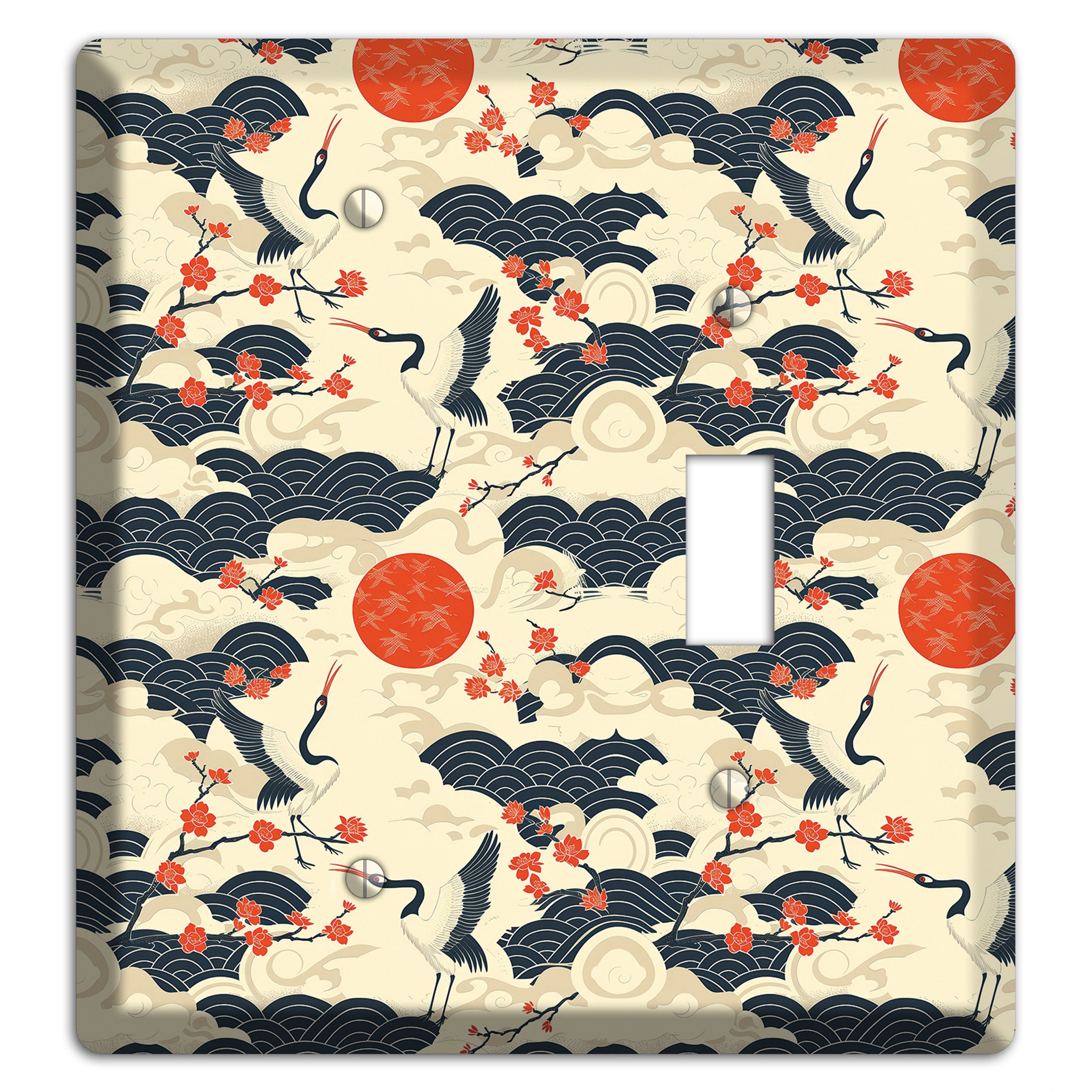 Crimson Sun Ascent Blank / Toggle Wallplate