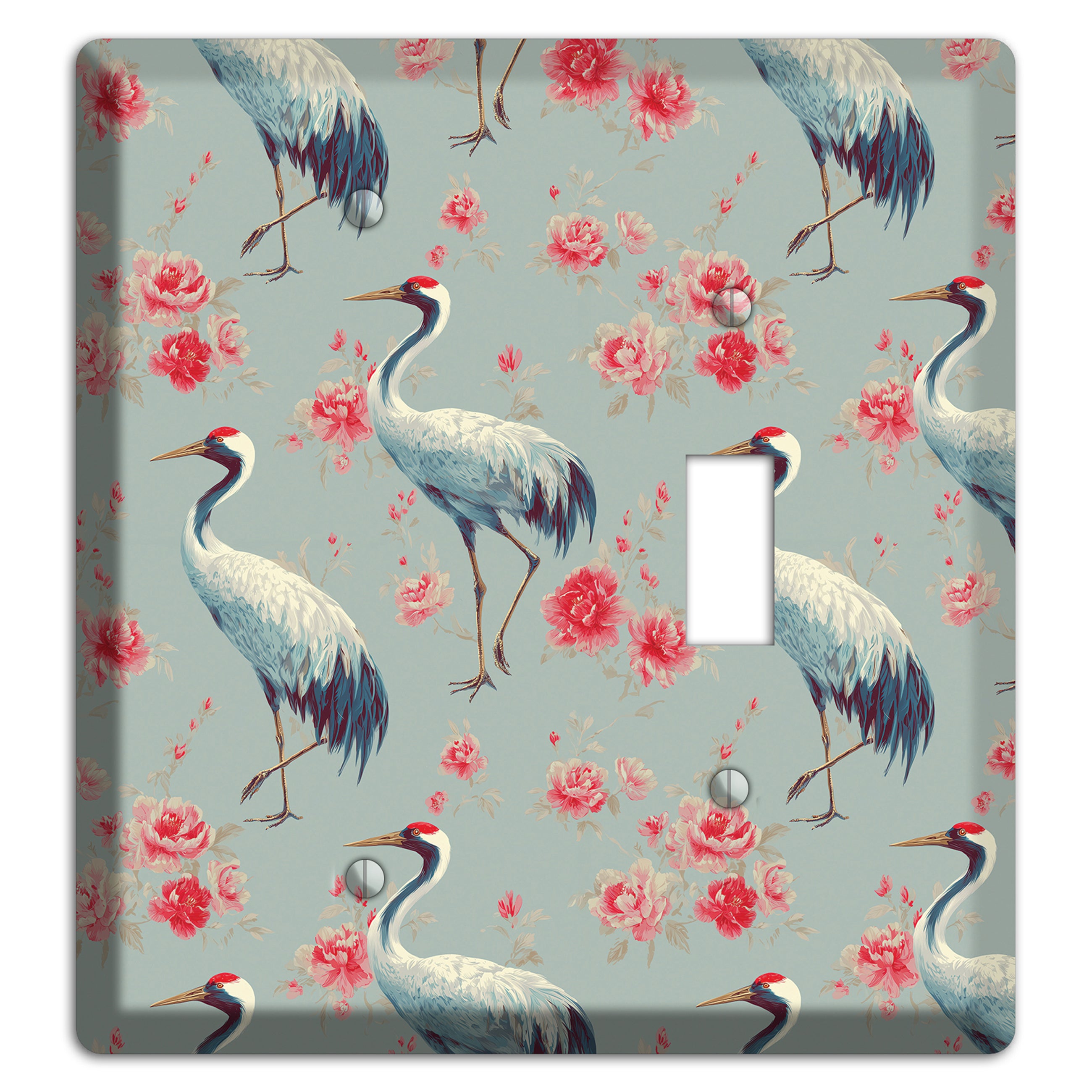 Rose Mist Vigil Blank / Toggle Wallplate