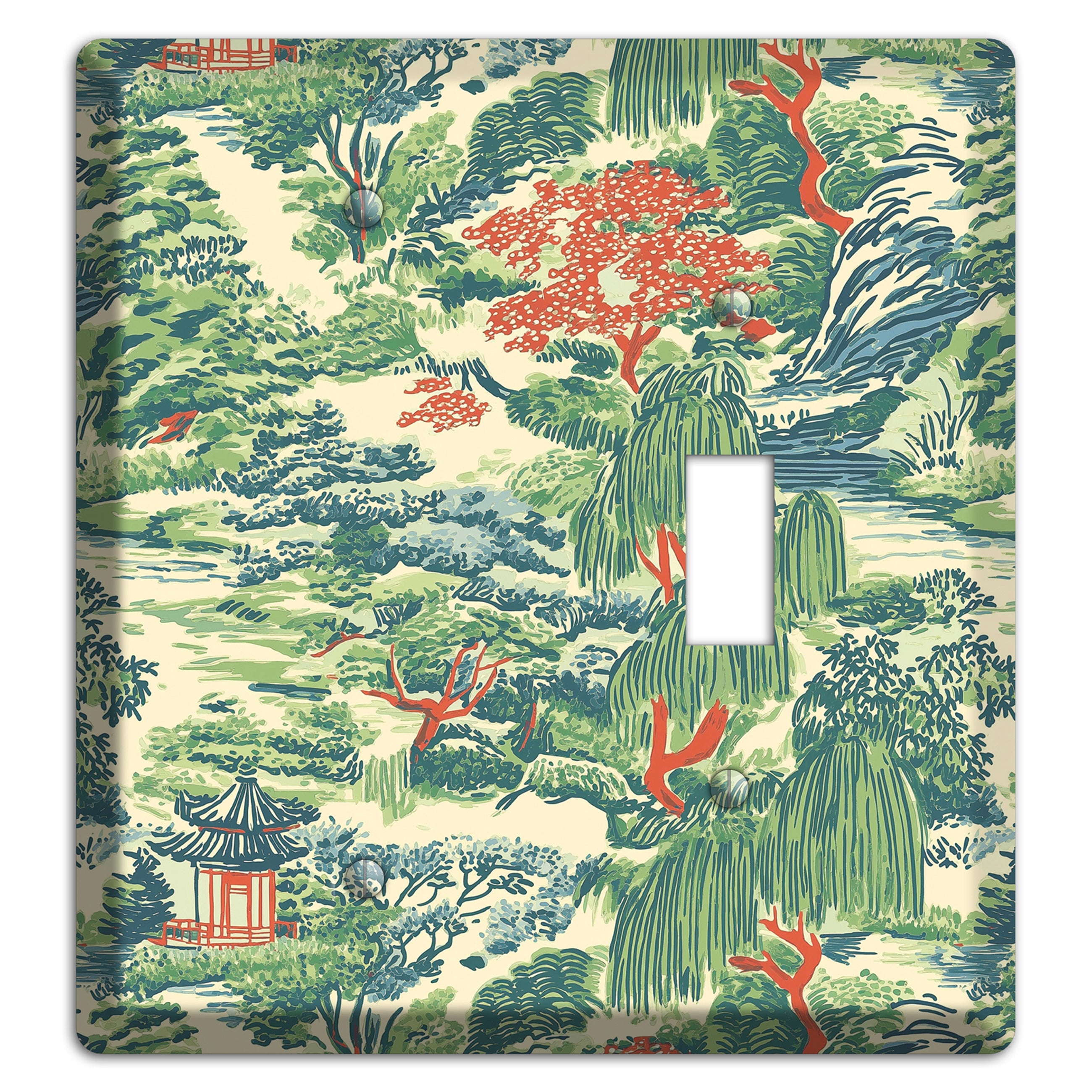 Pavilion & Willow Blank / Toggle Wallplate