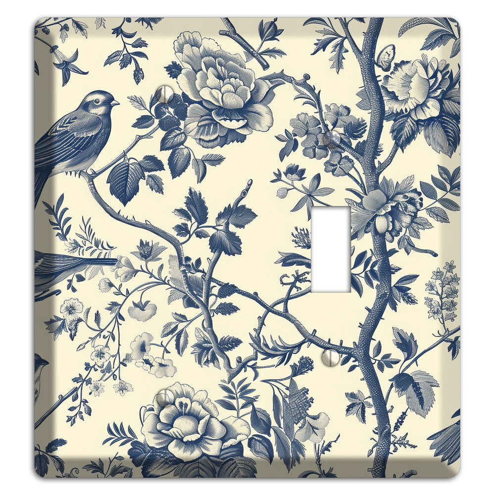 Garden Reverie Blank / Toggle Wallplate