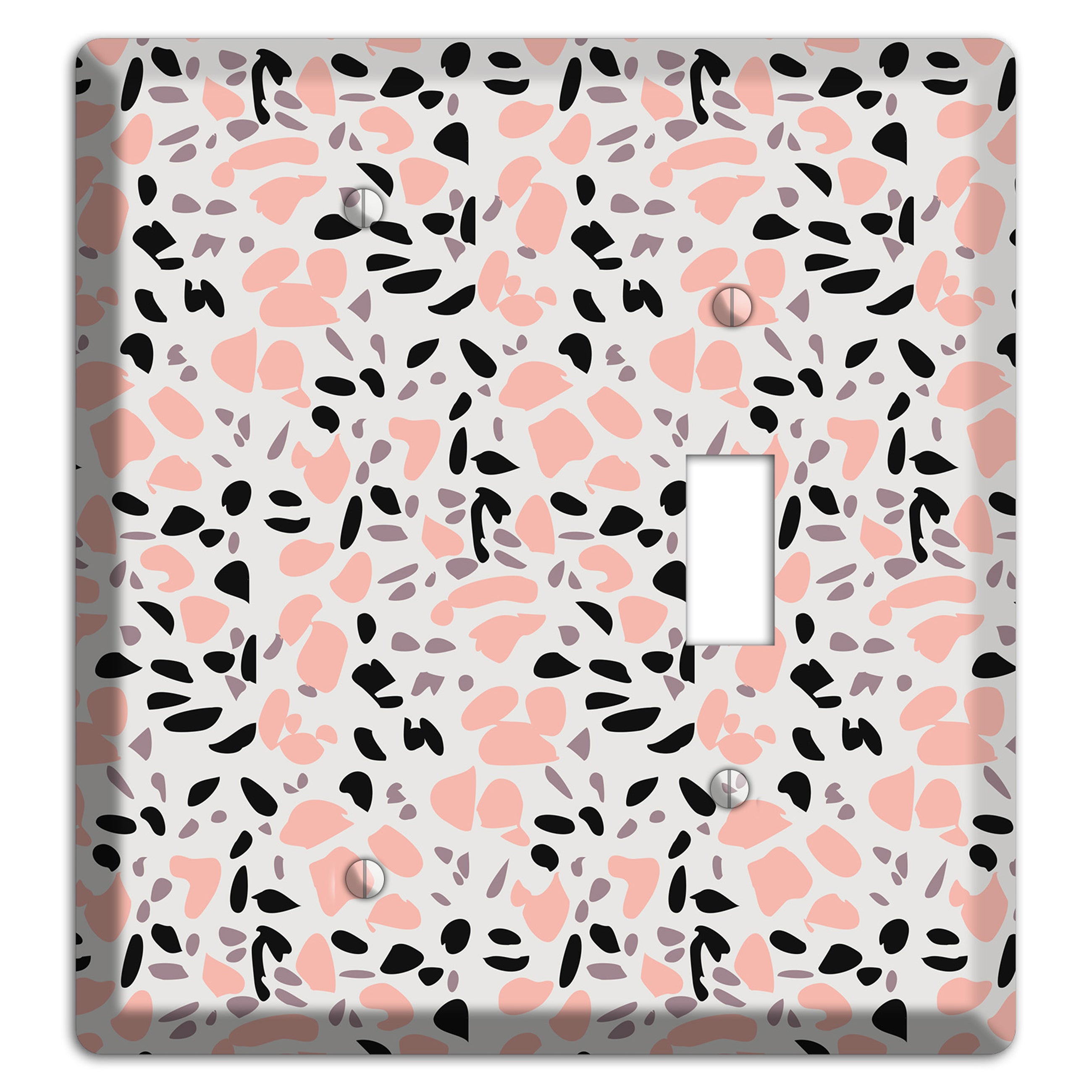 Rose Noir Confetti Blank / Toggle Wallplate
