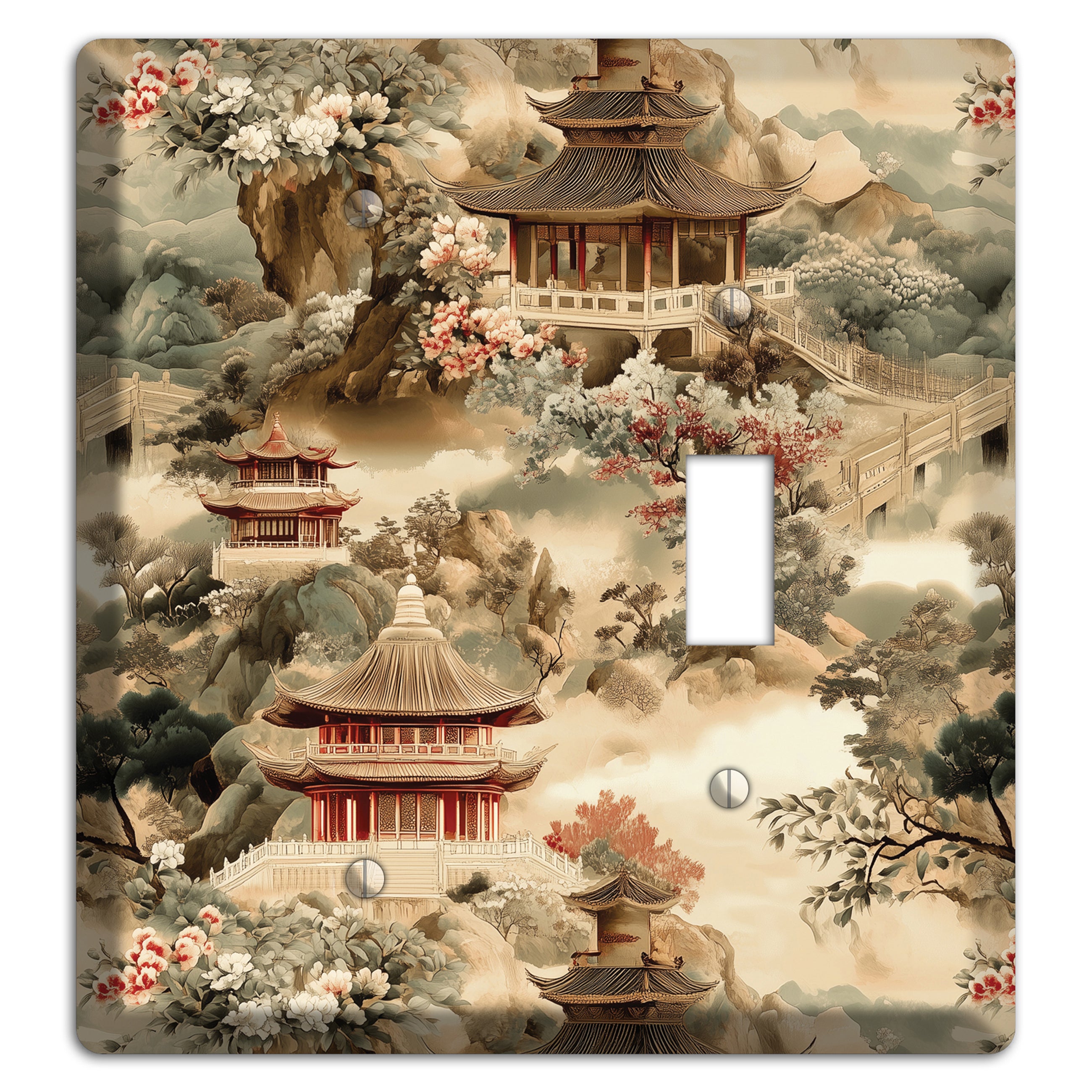 Jade Mountain Reverie Blank / Toggle Wallplate