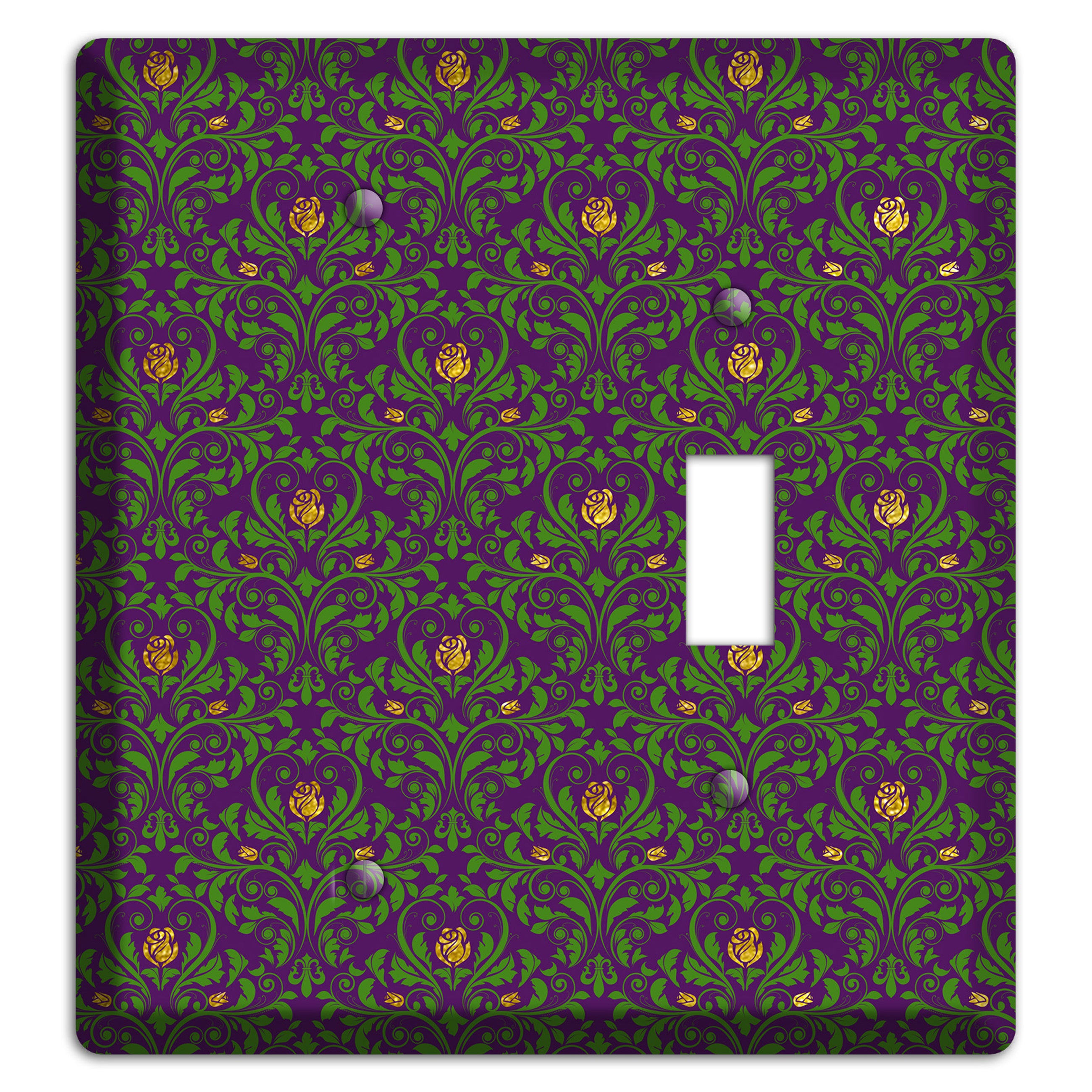 Jester’s Damask Blank / Toggle Wallplate