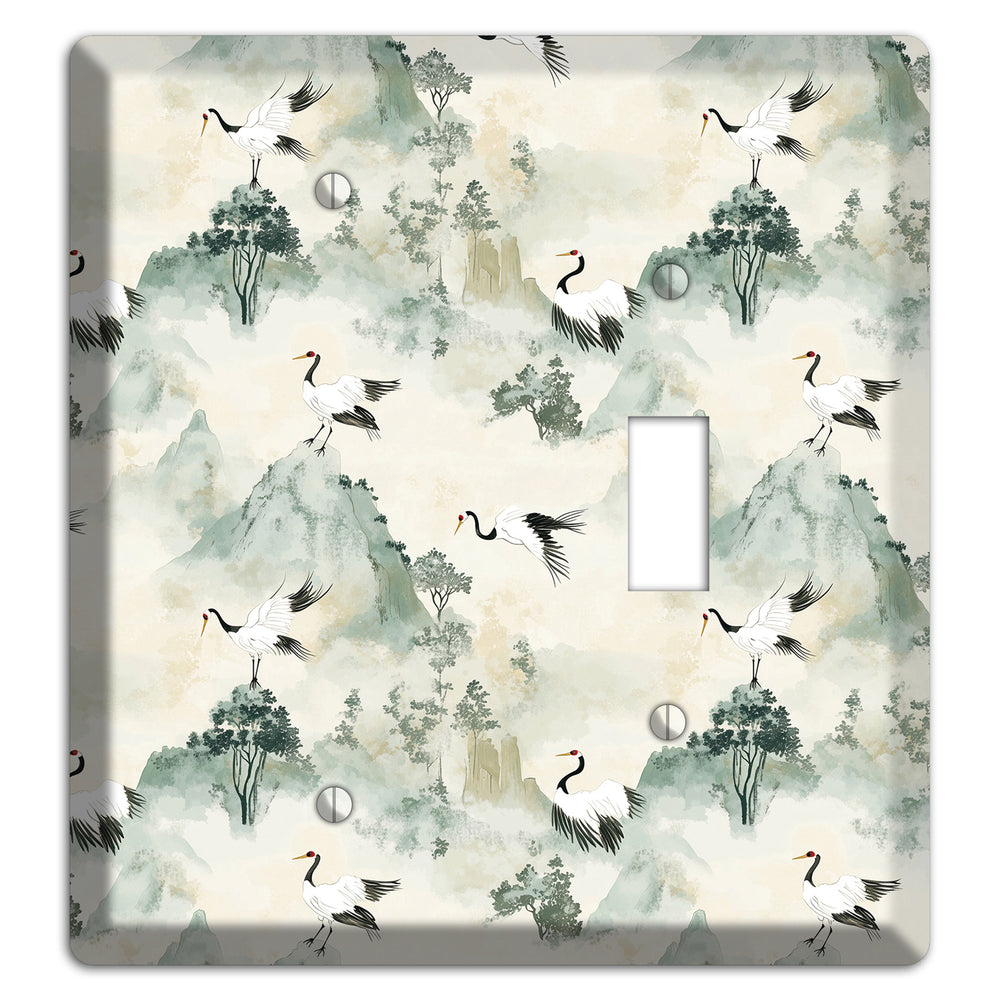 Jade Mountain Passage Blank / Toggle Wallplate