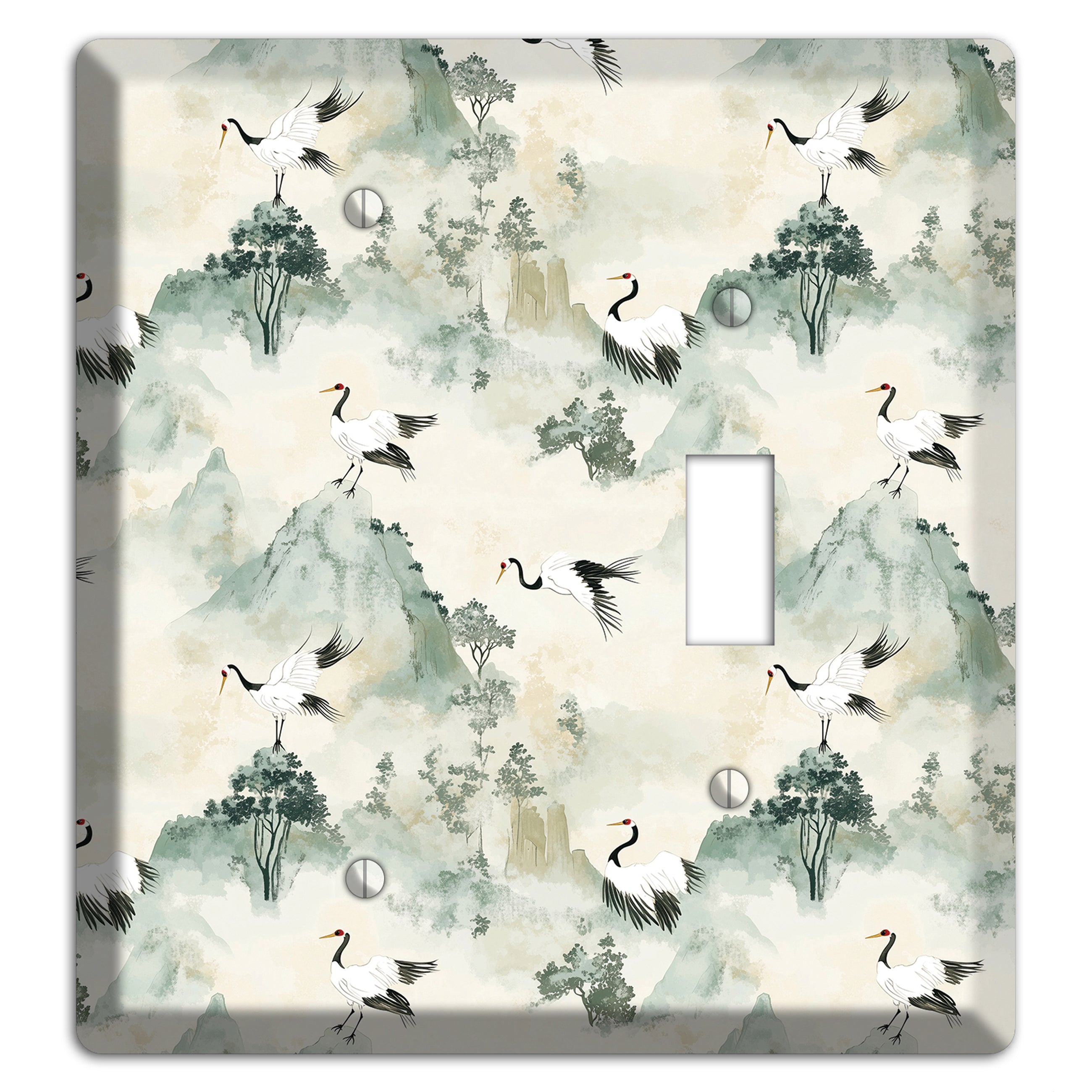 Jade Mountain Passage Blank / Toggle Wallplate